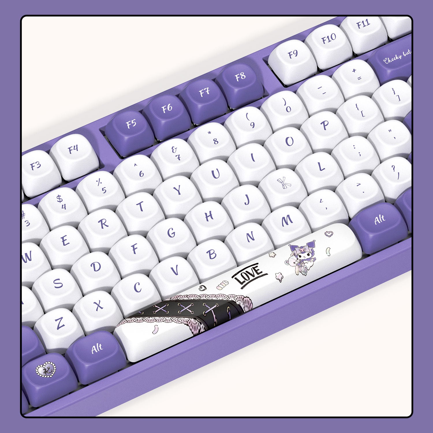 Akko Kuromi 5108 V5 Mechanical Keyboard MOA Keycap