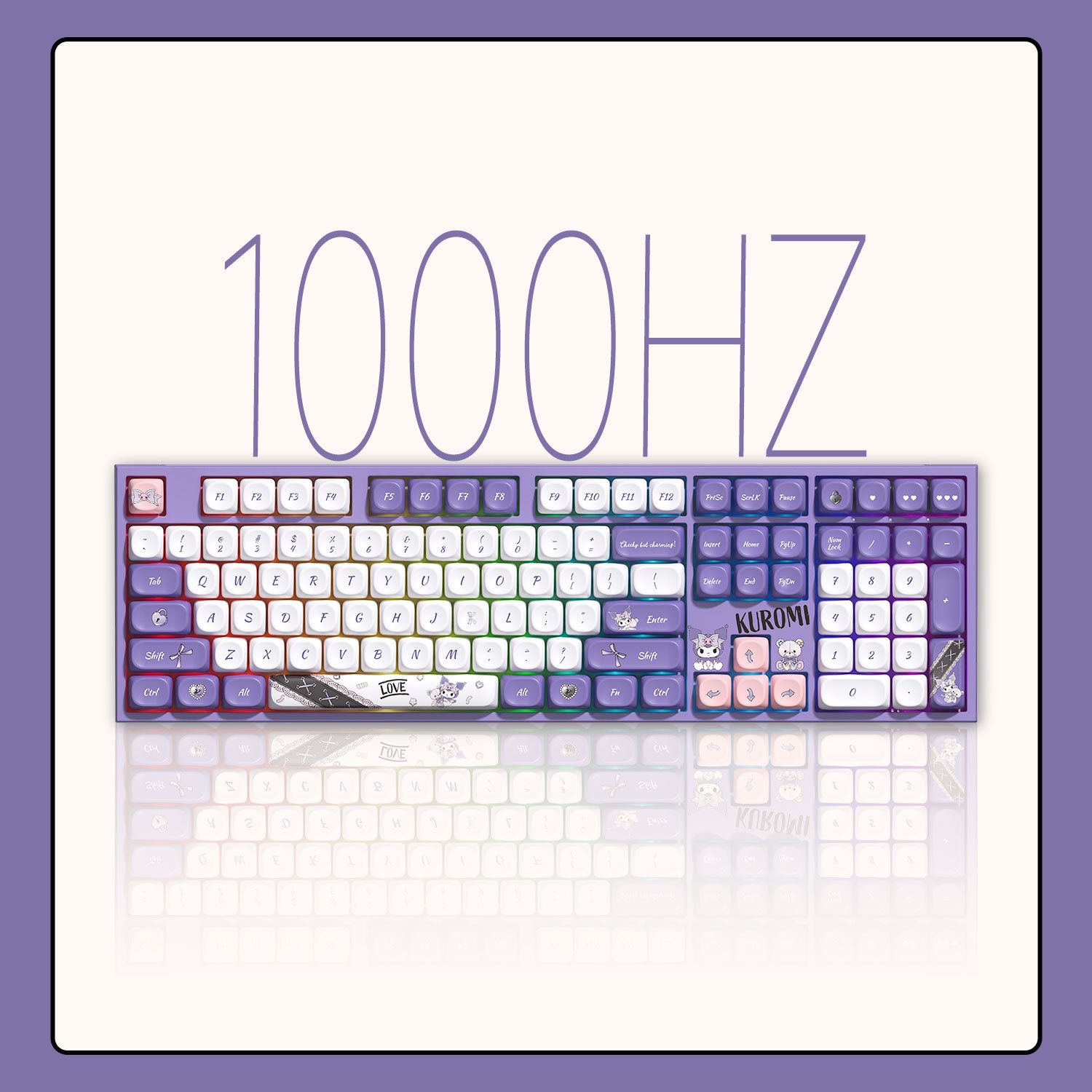 Akko Kuromi 5108 V5 Mechanical Keyboard 1000Hz Polling Rate