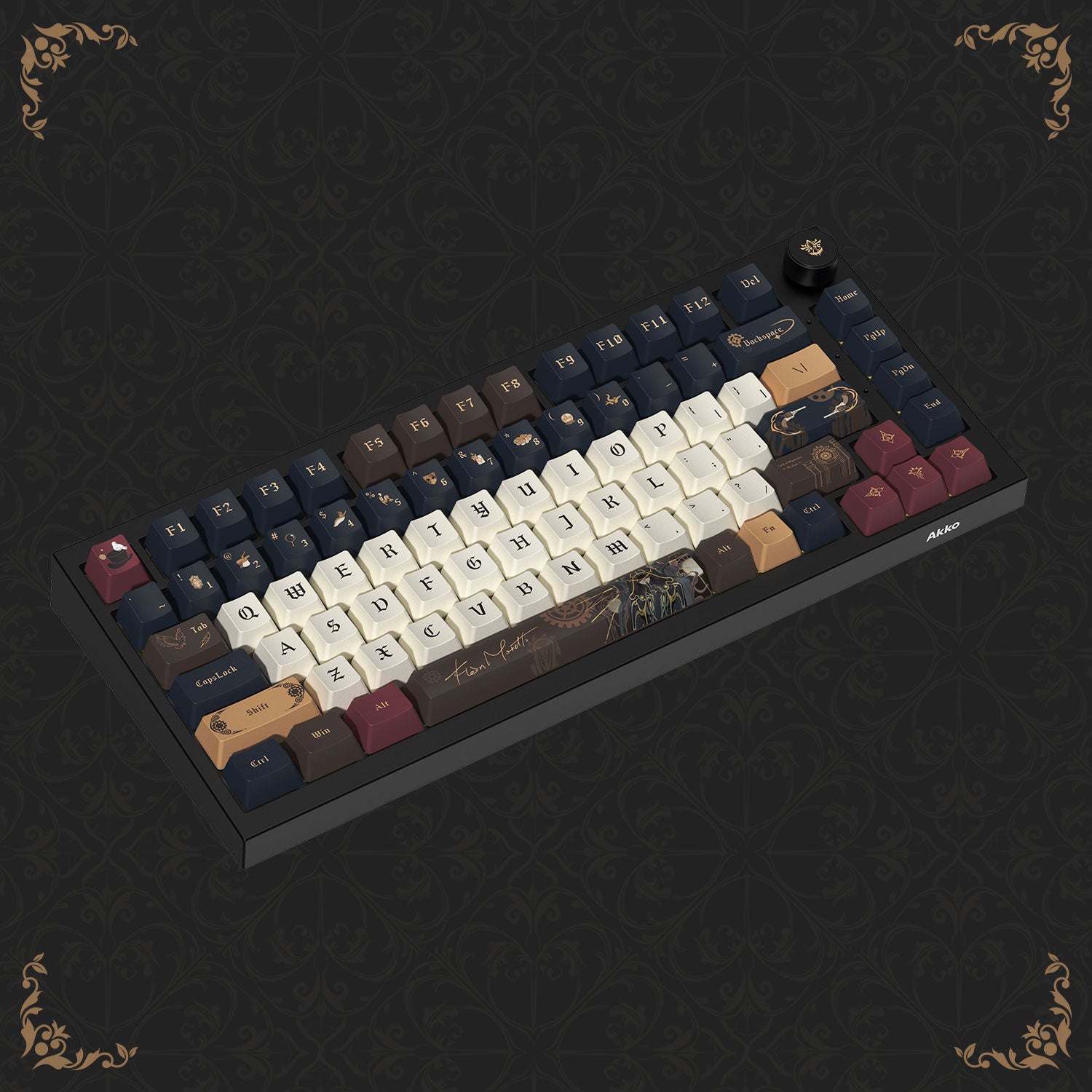 Akko Lord of the Mysteries 5075 V5 Mechanical Keyboard Side Details