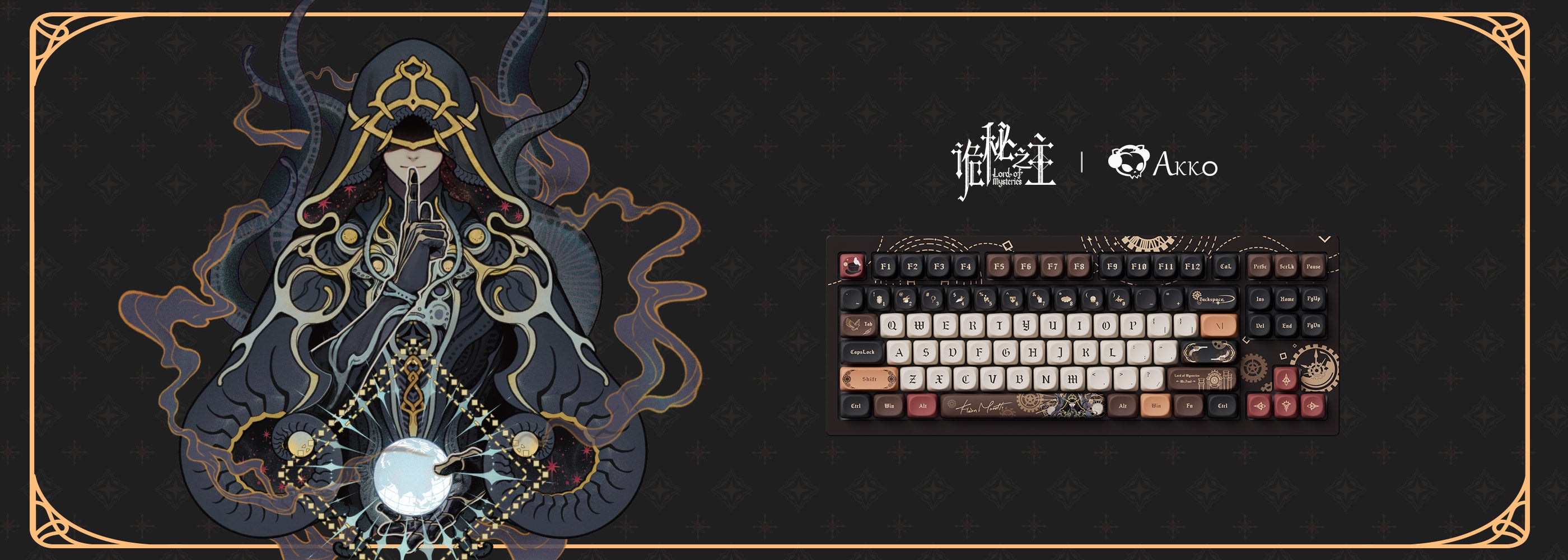 Lord of the Mysteries 5087B v2 Mechanical Keyboard with Lord of the Mysteries Theme
