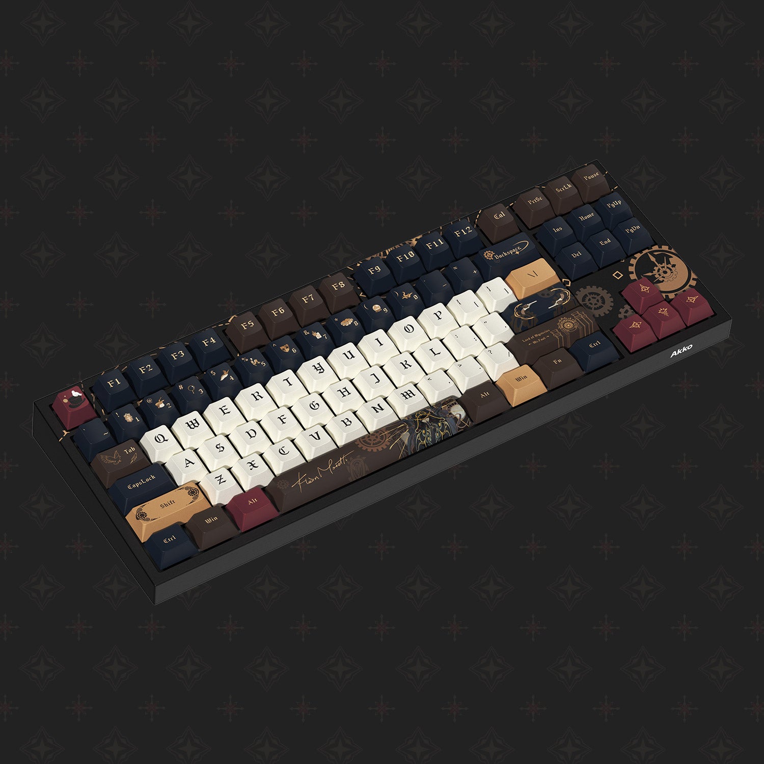 Akko Lord of the Mysteries 5087 V5 Keyboard Left Details