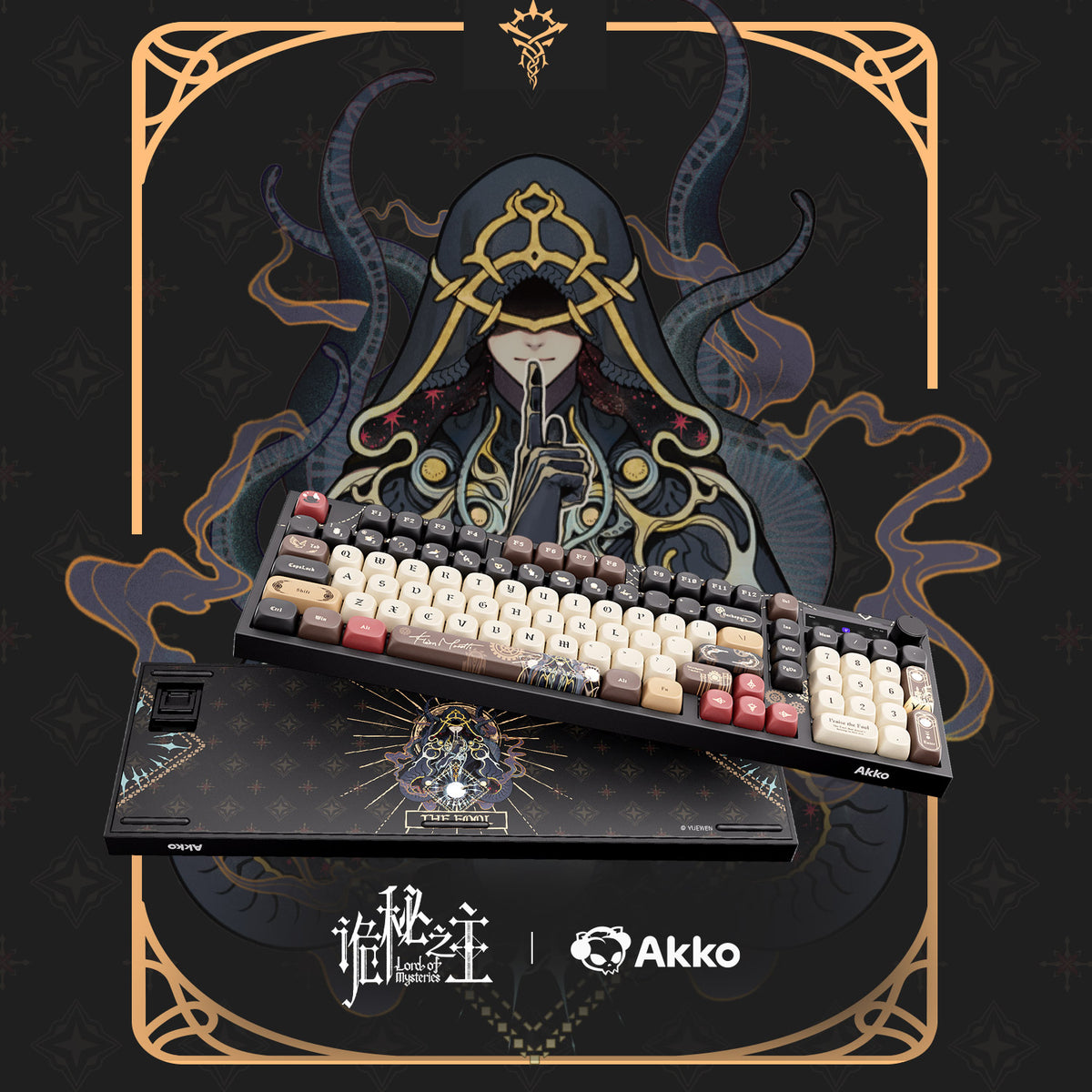 Akko 5098 V5 Lord of Mysteries Mechanical Keyboard with Screen 