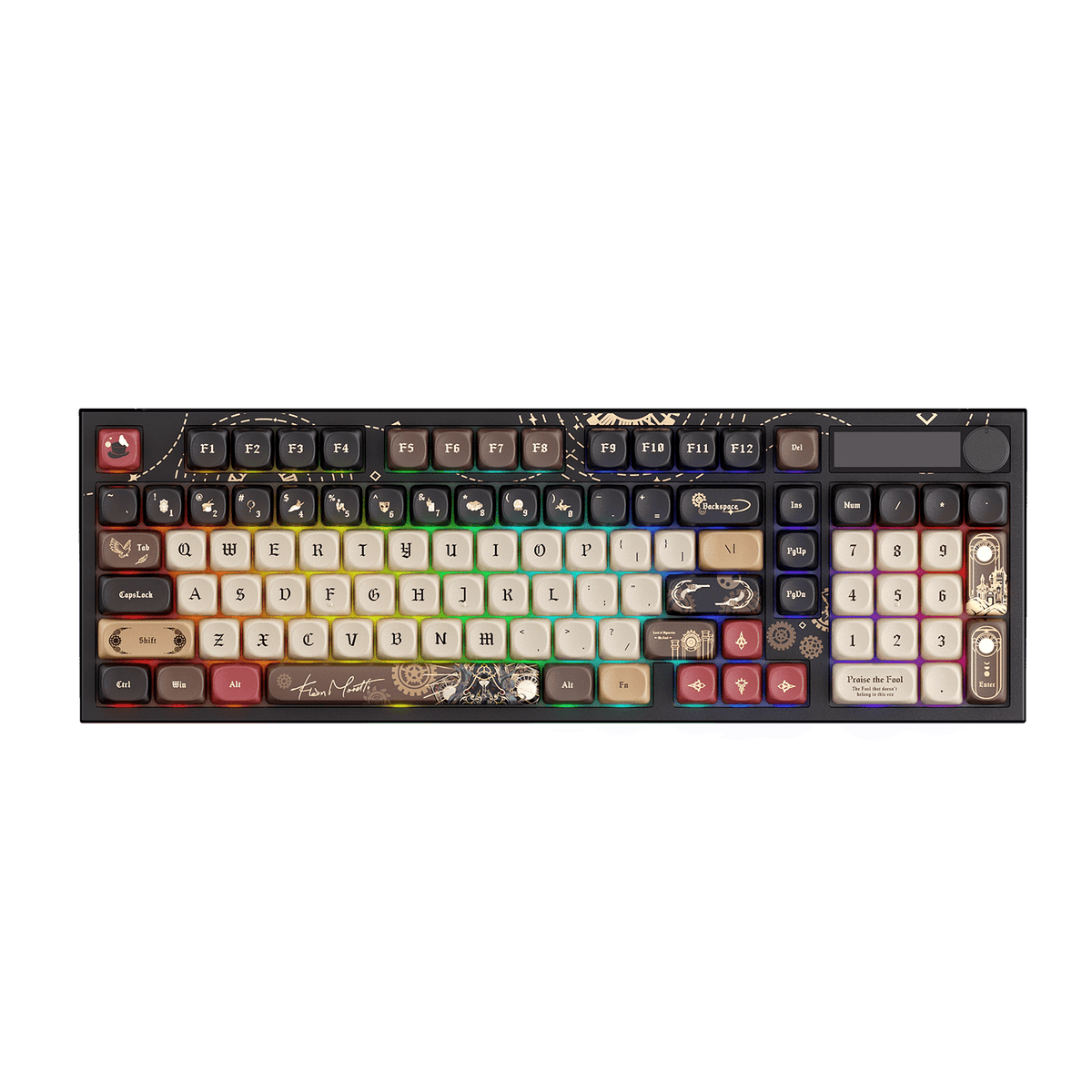 Akko 5098 V5 Lord of Mysteries Mechanical Keyboard with Screen RGB