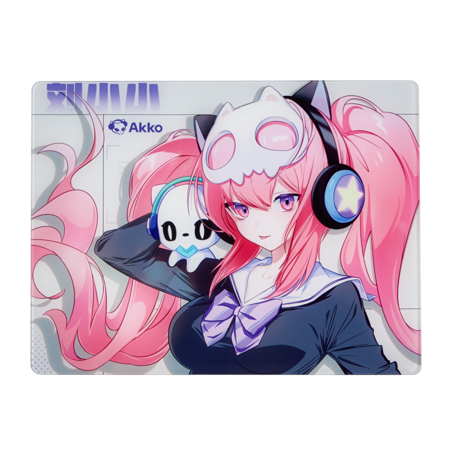 Akko Lulu Liu Glass Gaming Mouse Pad