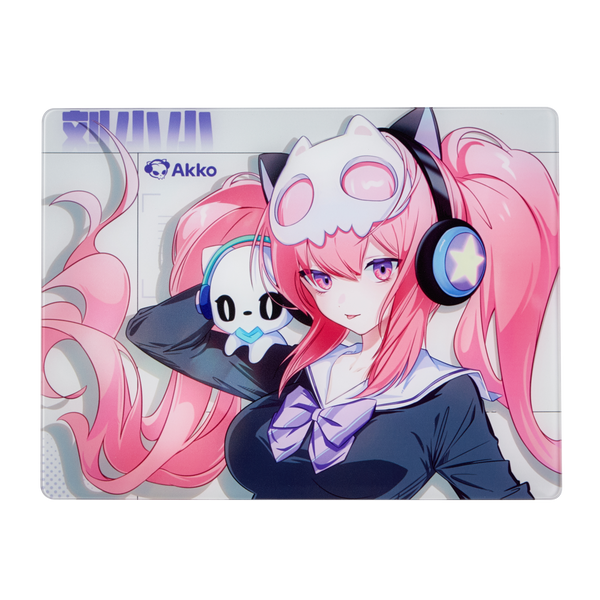Akko Lulu Liu Glass Gaming Mouse Pad