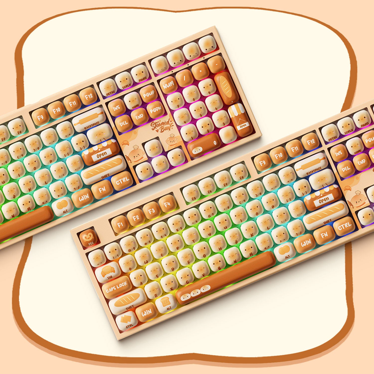 Akko Bun Wonderland 5108 V5 Mechanical Keyboard ARGB
