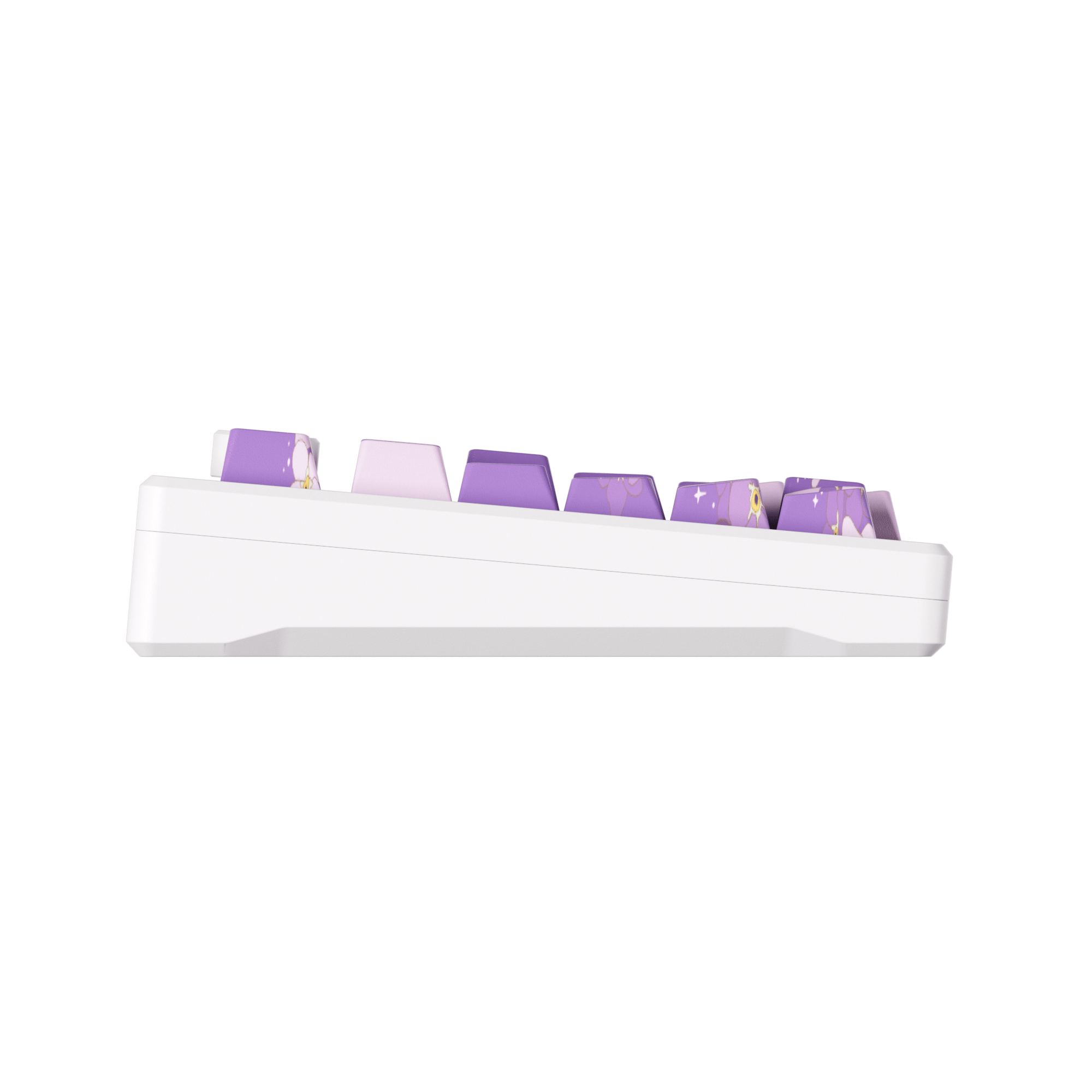 MOD 007 HE PC Purple Melody Kabelgebundene mechanische Tastatur 