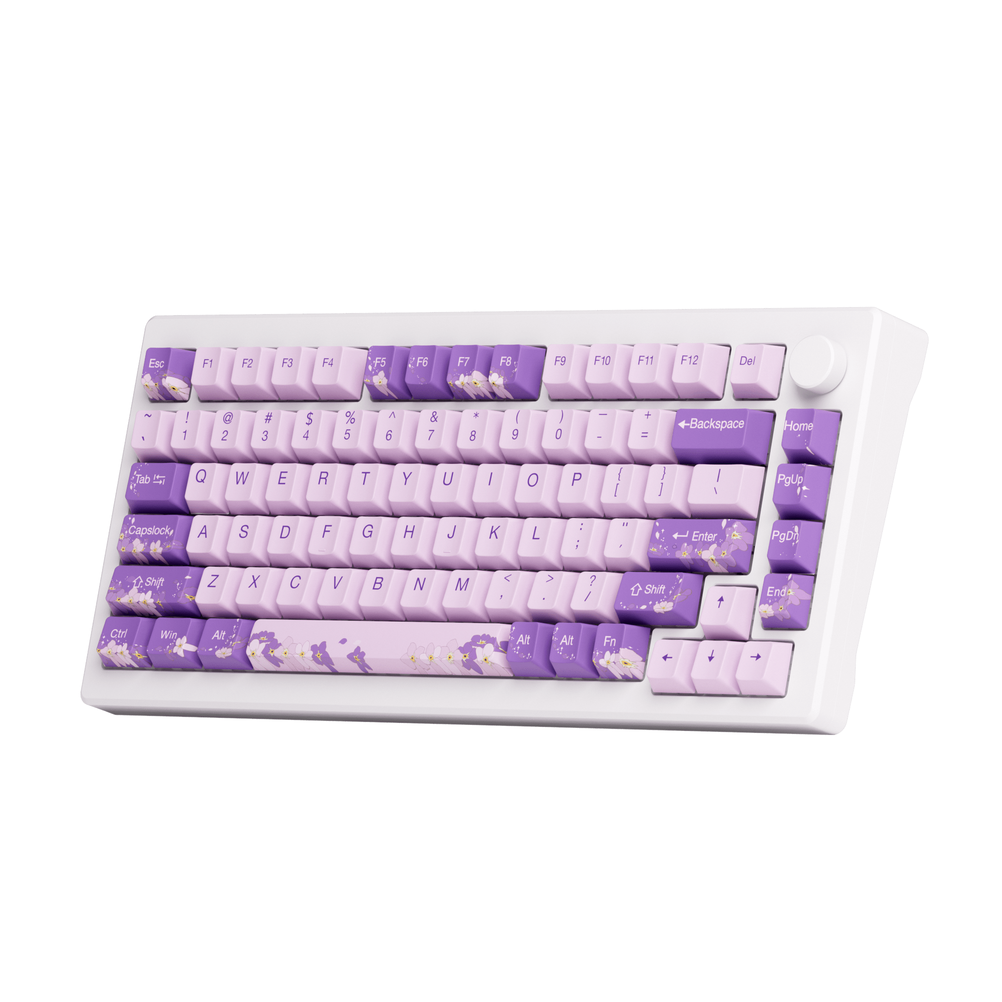 MOD 007 HE PC Purple Melody Kabelgebundene mechanische Tastatur 