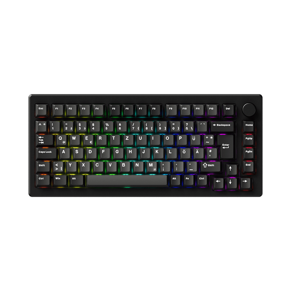 Akko MOD 007B Black Silver HE ISO Magnetic Keyboard RGB