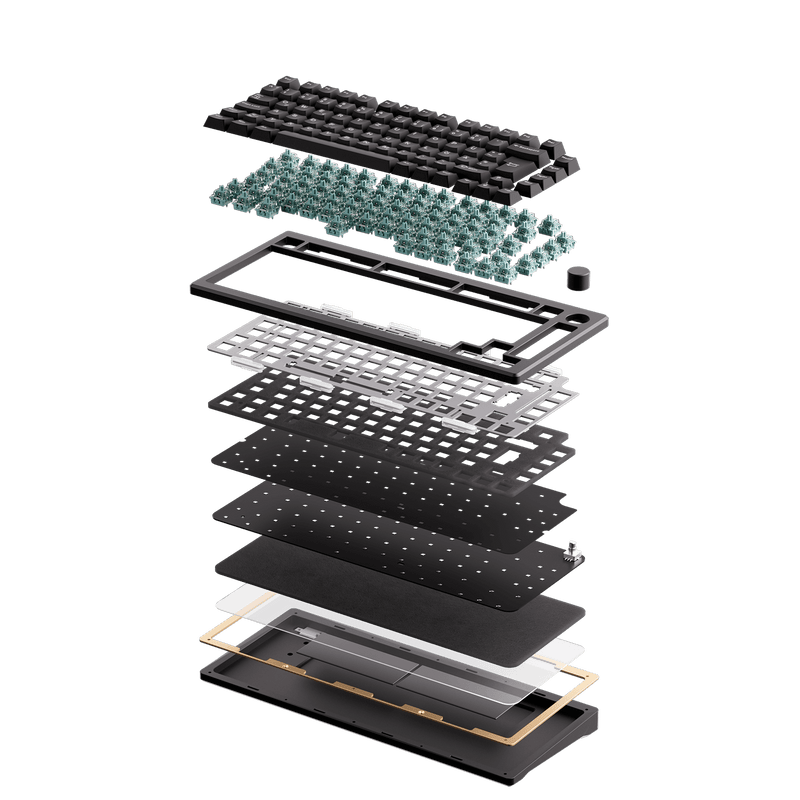 Akko MOD 007B HE Black & Silver ISO Keyboard | AKKO EU