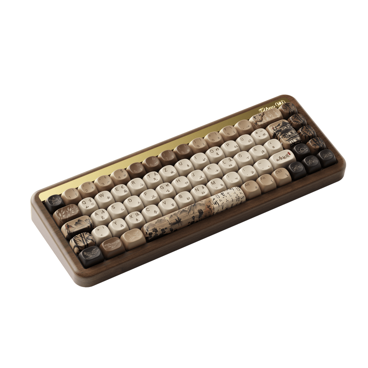 Akko MU01 Mountain Seclusion Wooden Mechanical Keyboard | AKKO EU