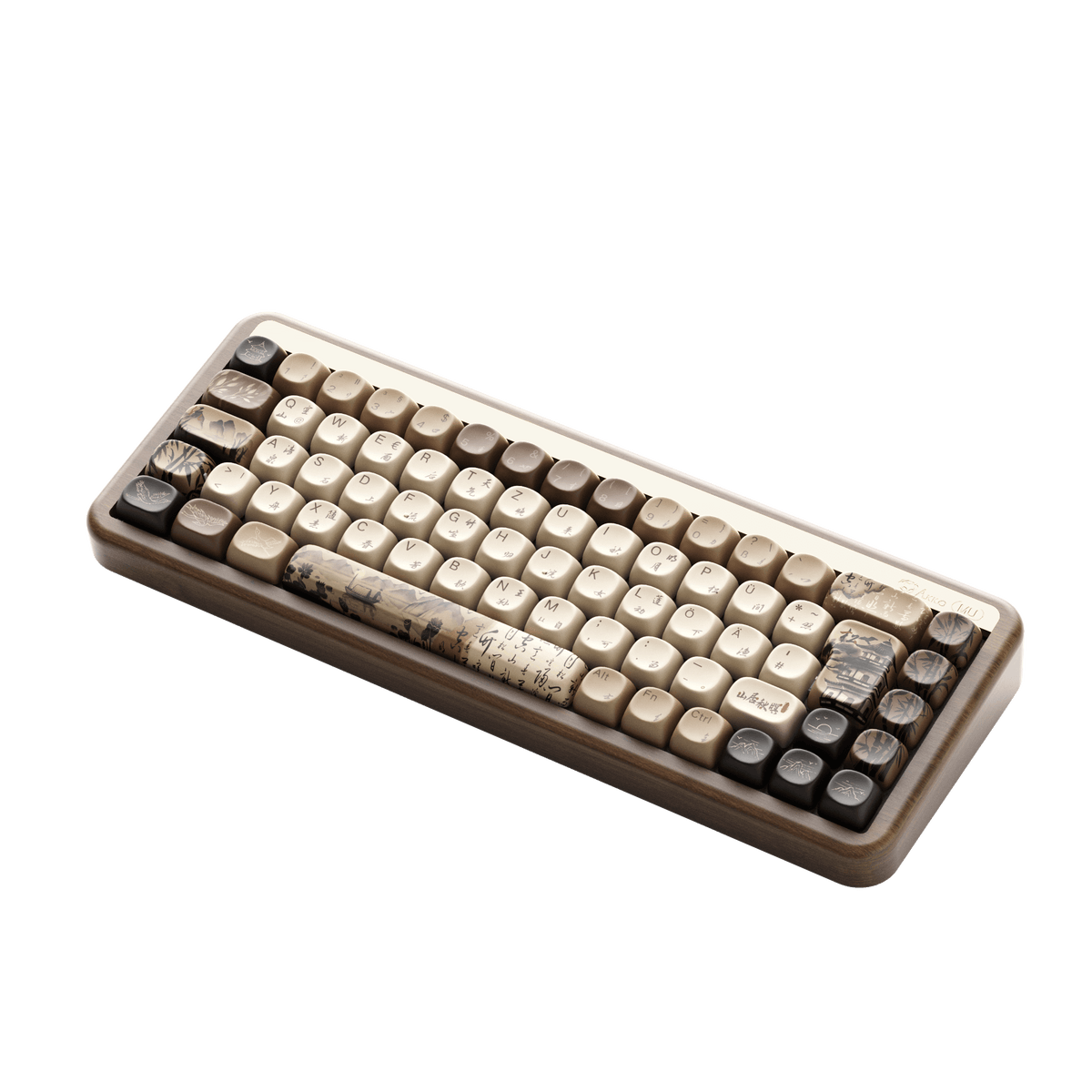 Akko MU01 Mountain Seclusion Wooden Mechanical Keyboard | AKKO EU