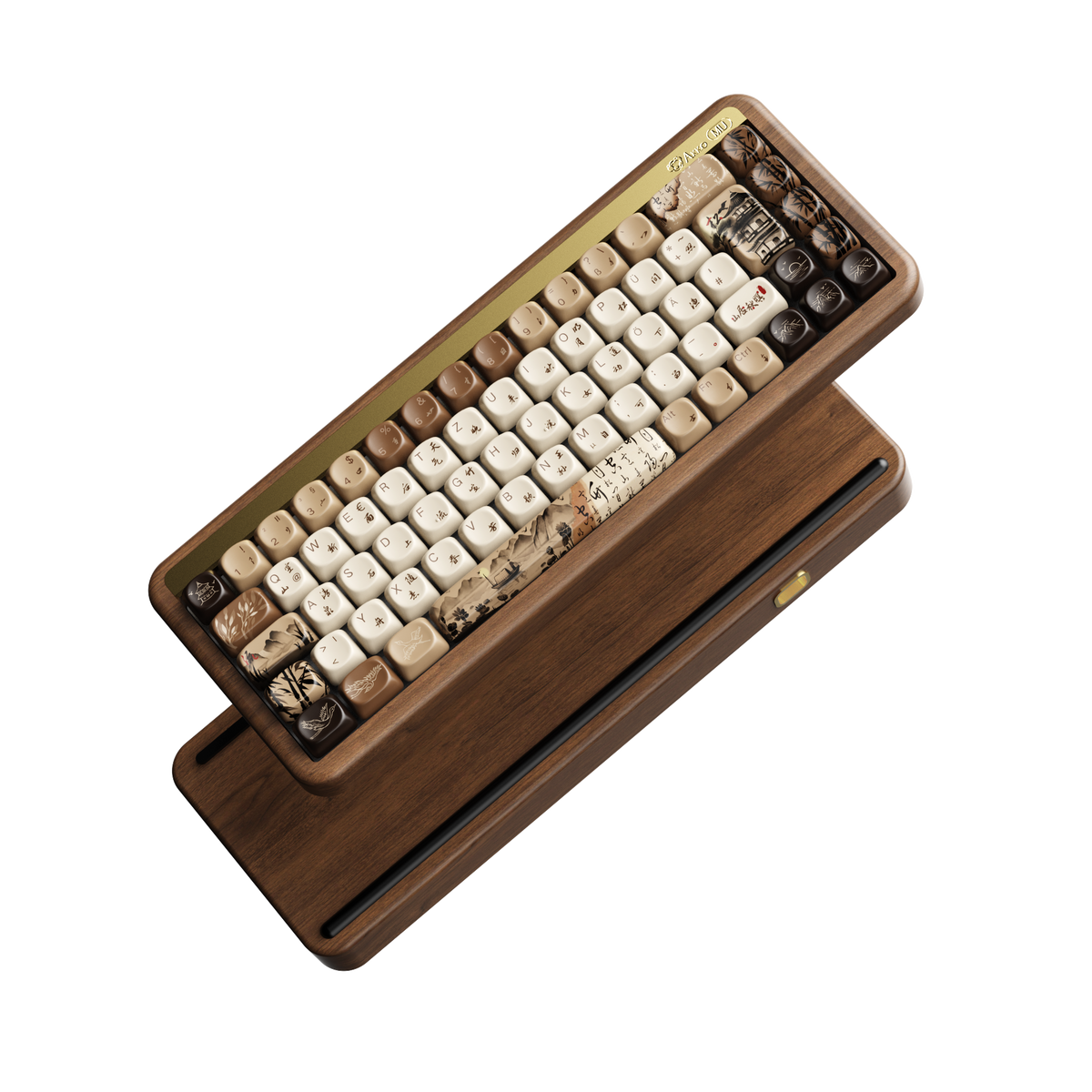 Akko MU01 Mountain Seclusion Wooden Mechanical Keyboard | AKKO EU