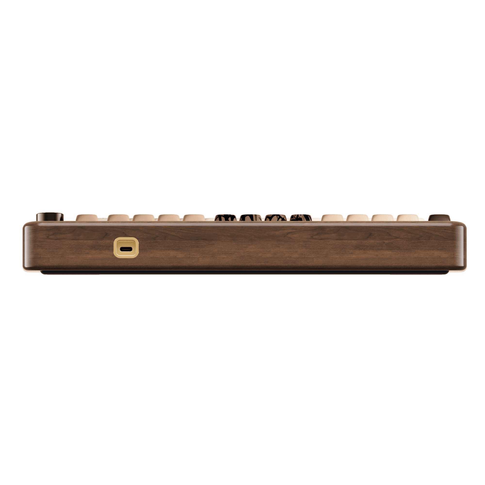 MU02 Wooden Keyboard Mountain Seclusion usb