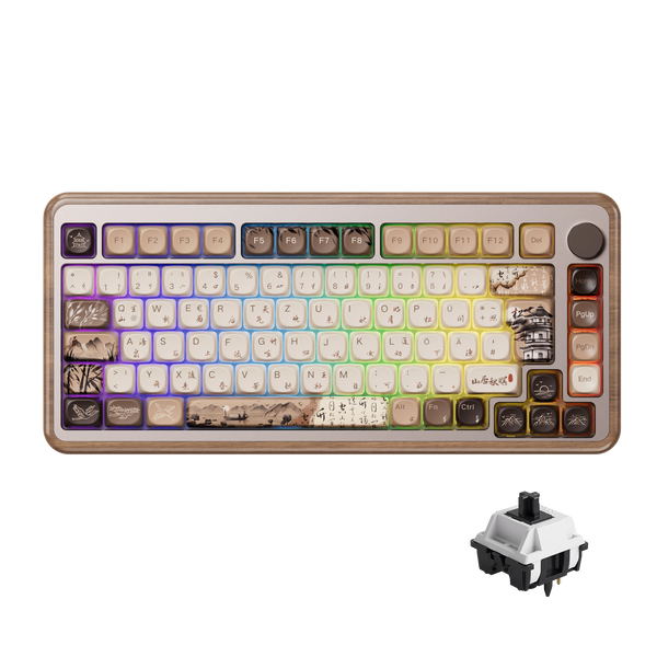 MU02 Mountain Seclusion ISO - Akko V3 Piano Pro
