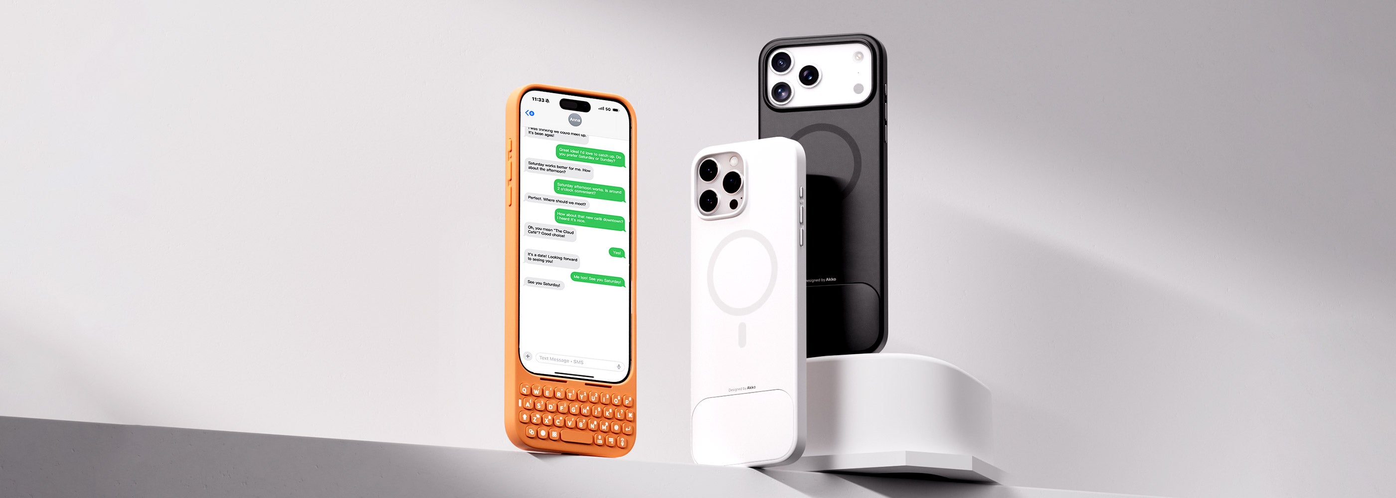 Akko MetaKey Keyboard Case for iPhone