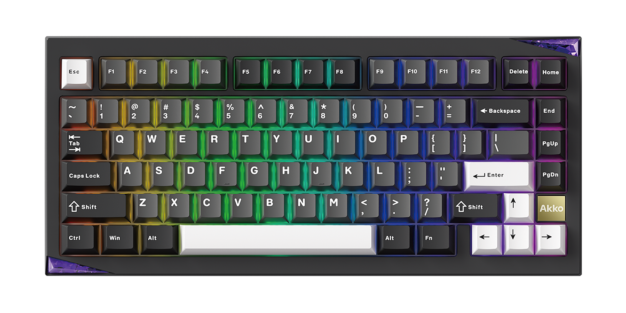 Akko Mineral 01 VIA Mechanical Keyboard Black