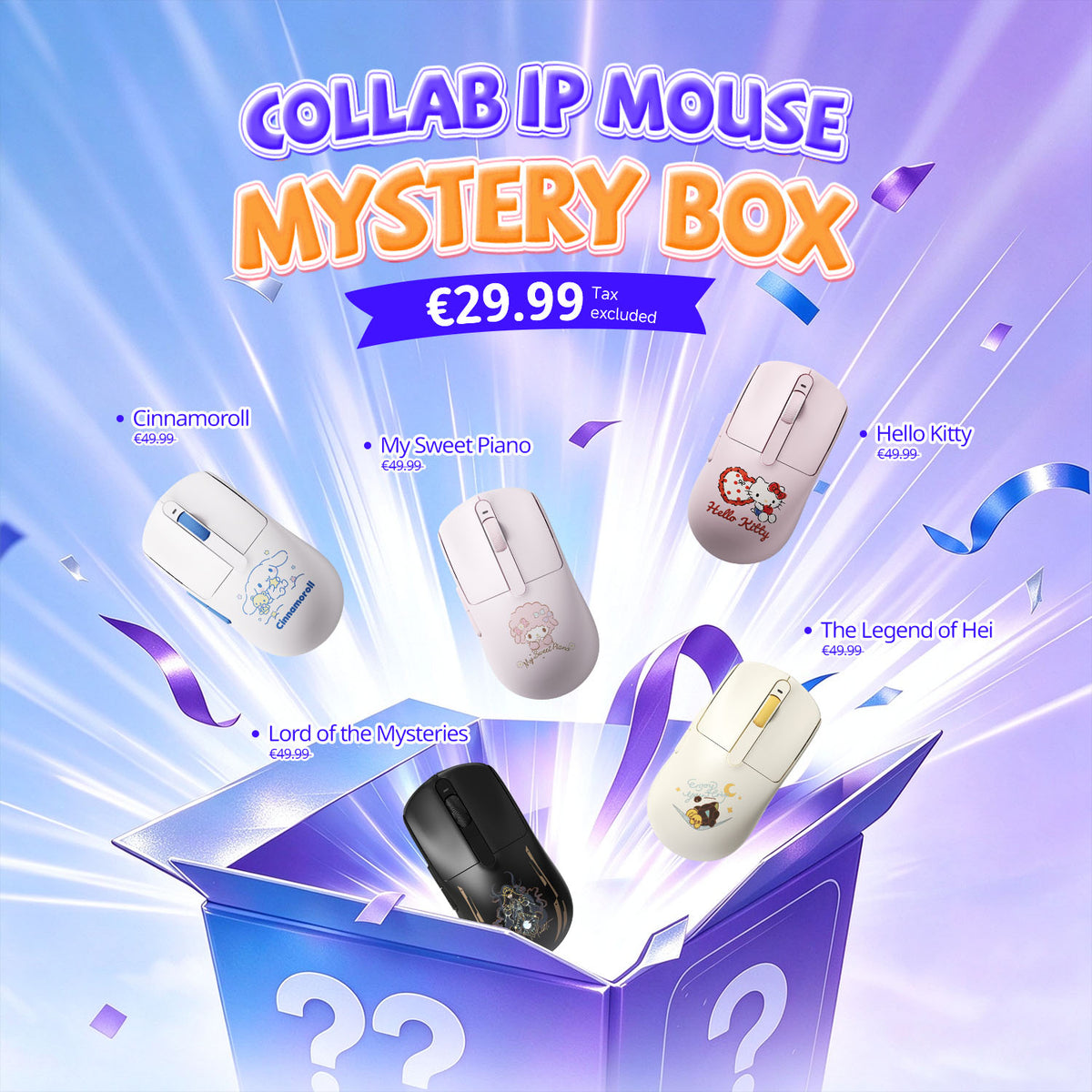 Akko's Mystery Box - Collab IP Mouse