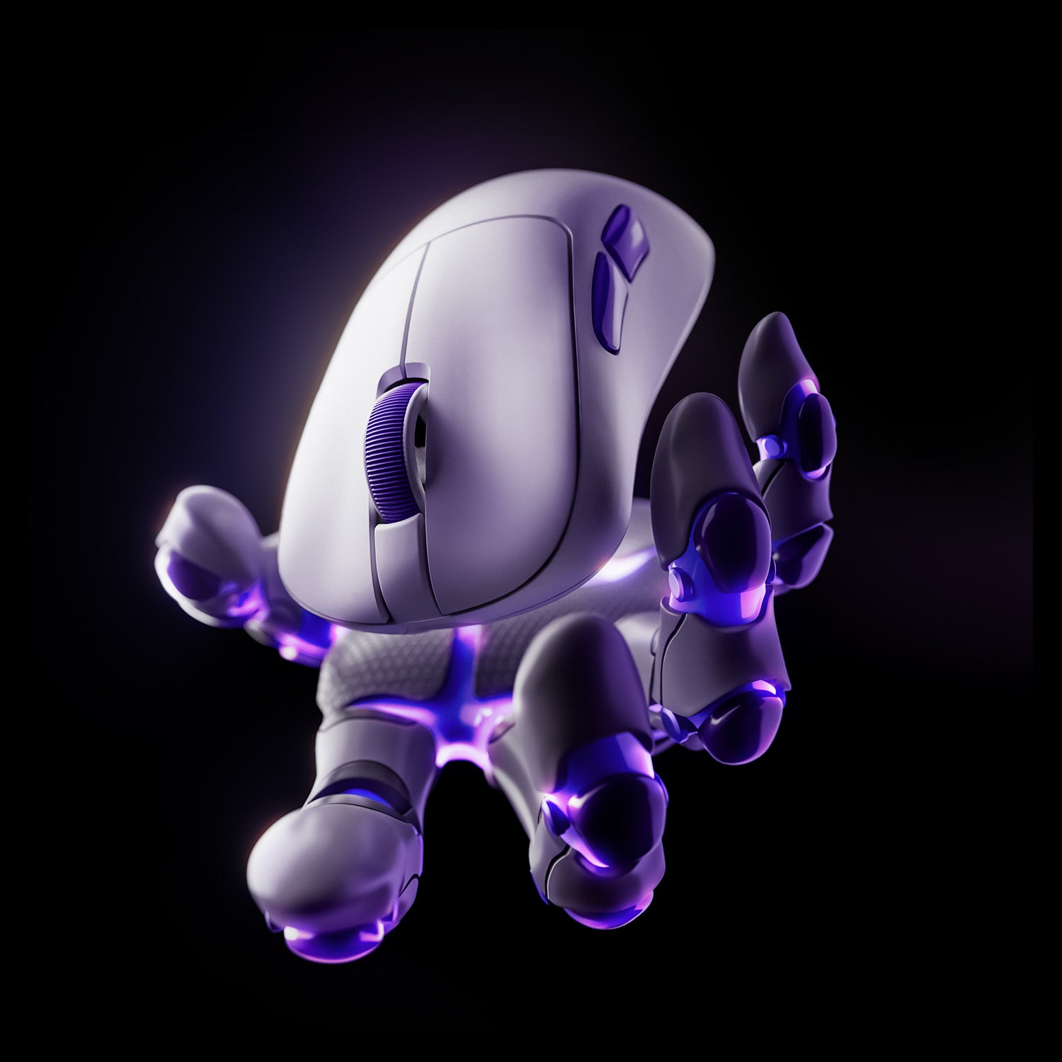 Akko Nest Gaming Mouse White