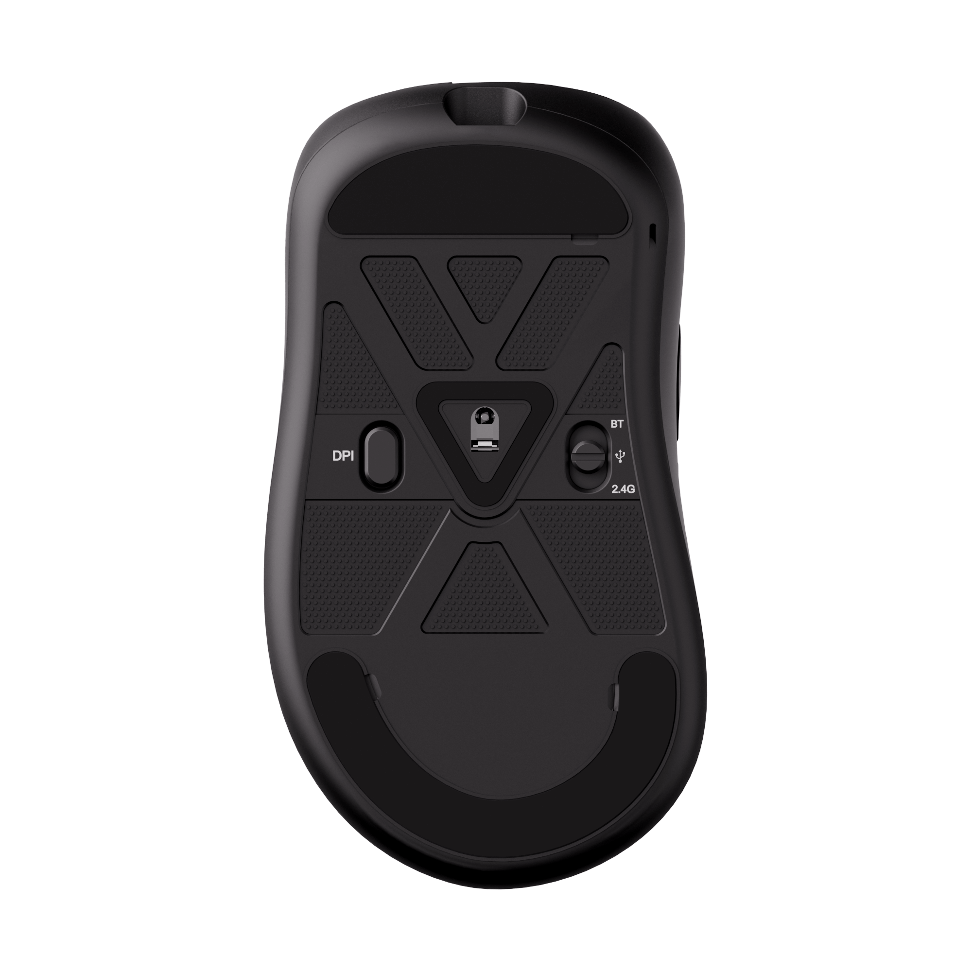 Akko Nest Gaming Mouse Black Back Details