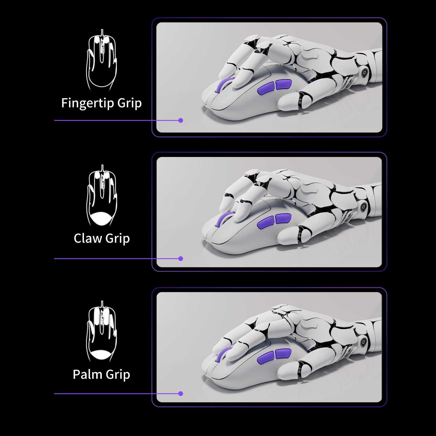 Akko Nest Gaming Mouse Ergonomically