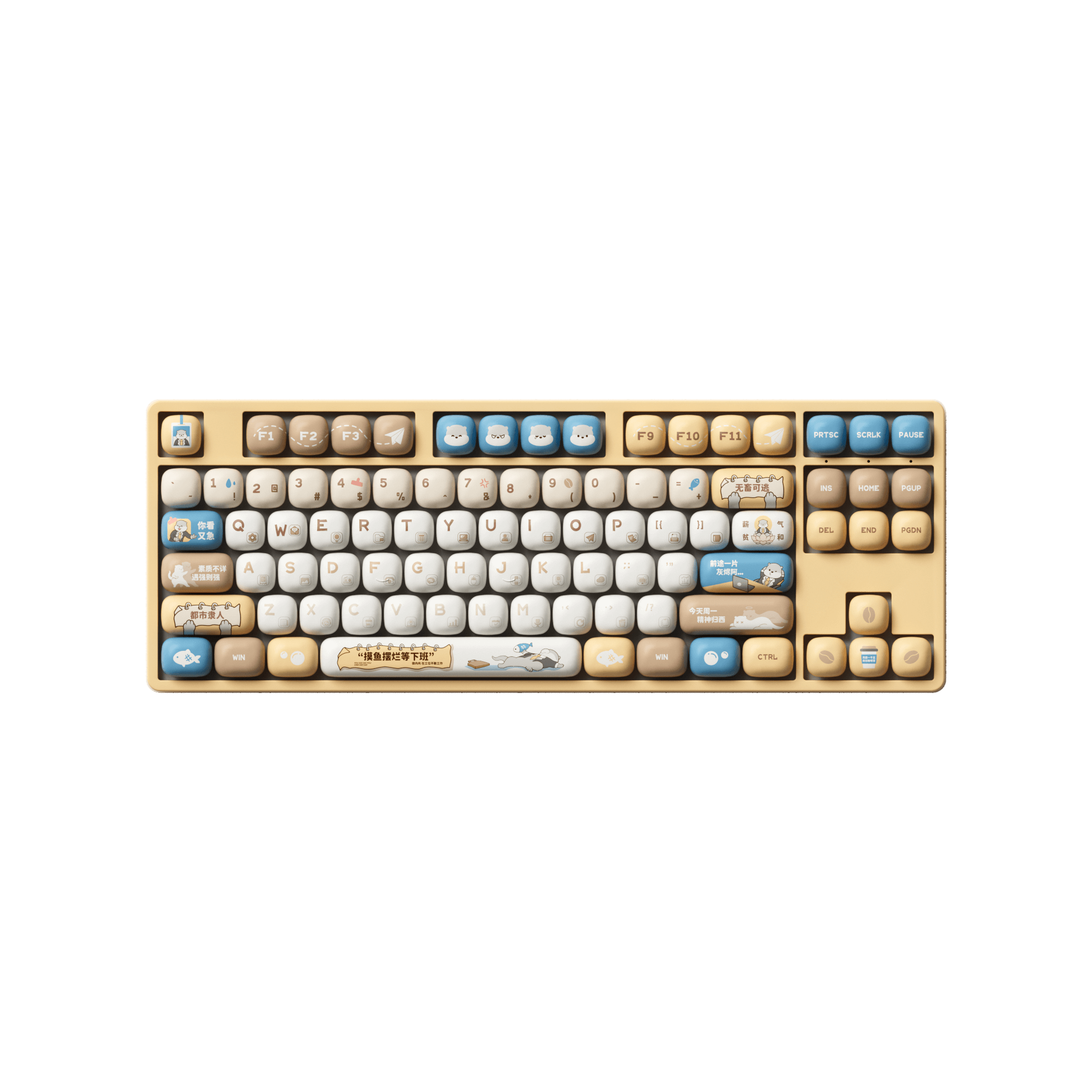 Otter Hustle Keycap Set (138-key)