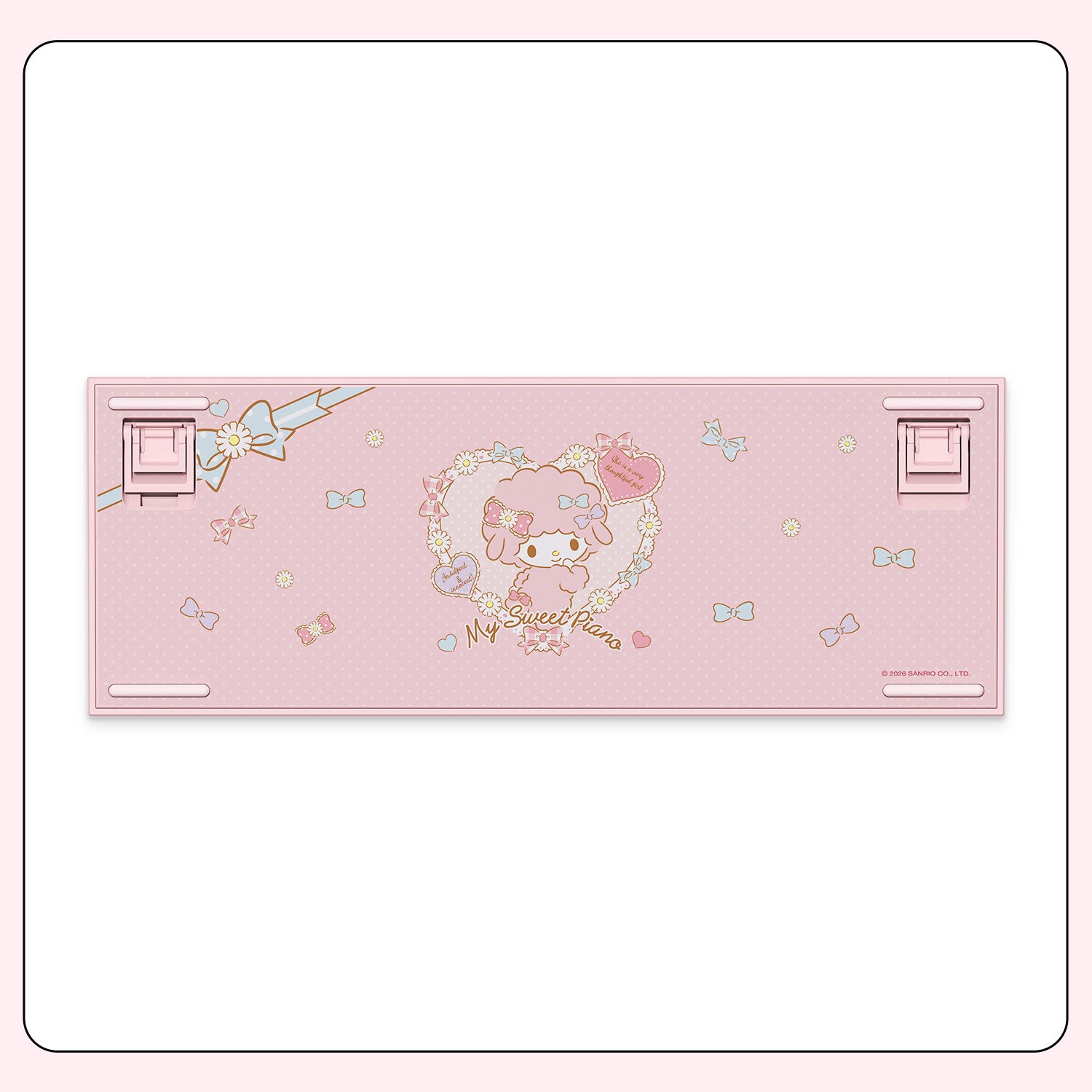 Akko My Sweet Piano 5087 V5 Keyboard Back Details