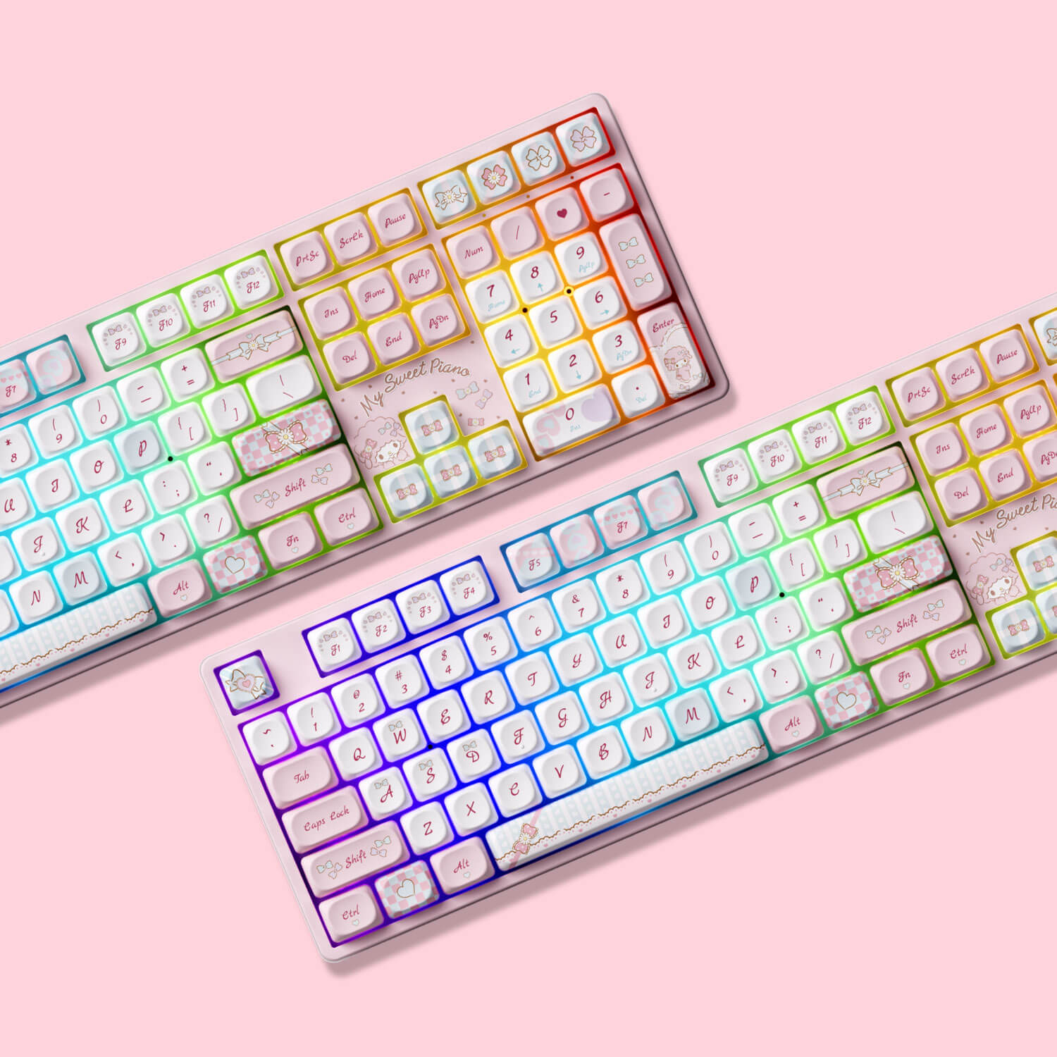 Akko My Sweet Piano 5108B Plus Full-Size Mechanical Keyboard RGB Lighting