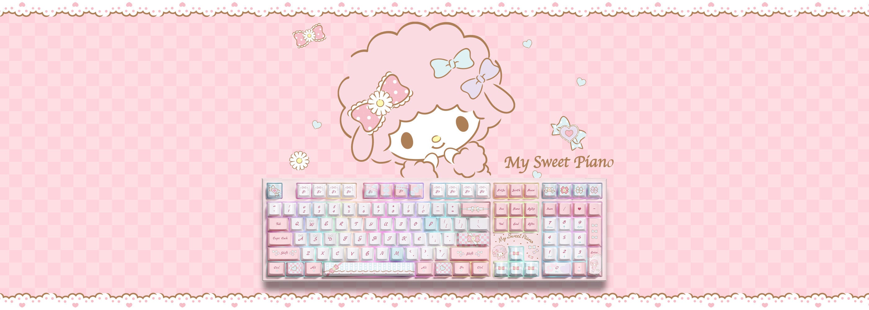 Akko My Sweet Piano 5108 V5 Mechanical Keyboard Banner