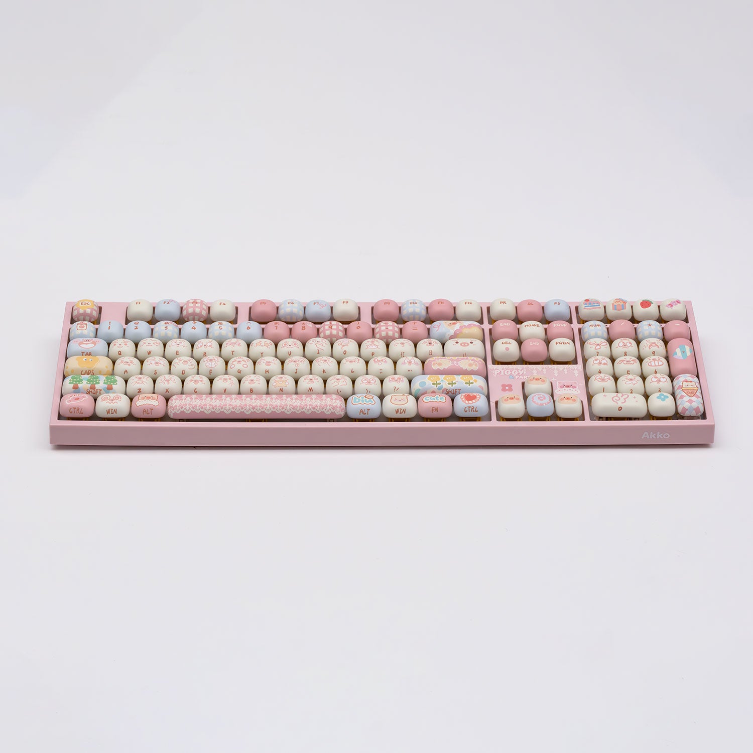 Akko Piggy Party 5108 V5 Mechanical Keyboard Side Details