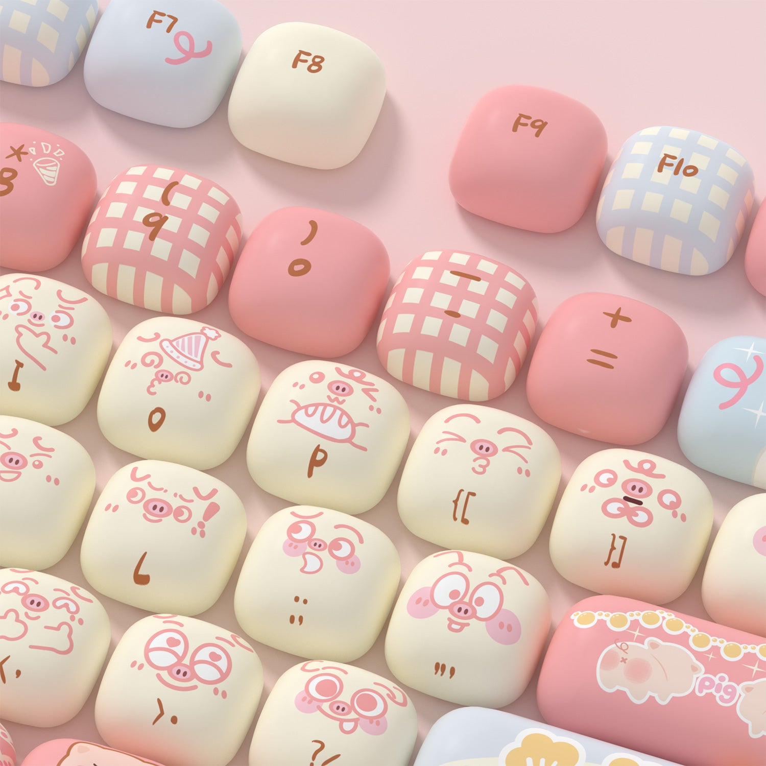 Piggy Party Keycap Set (139-key)