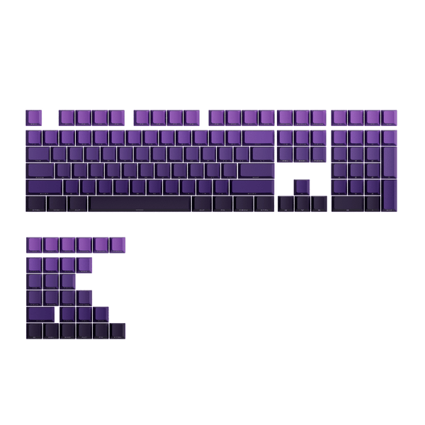 Purple Gradient Keycap Set (135-Key)