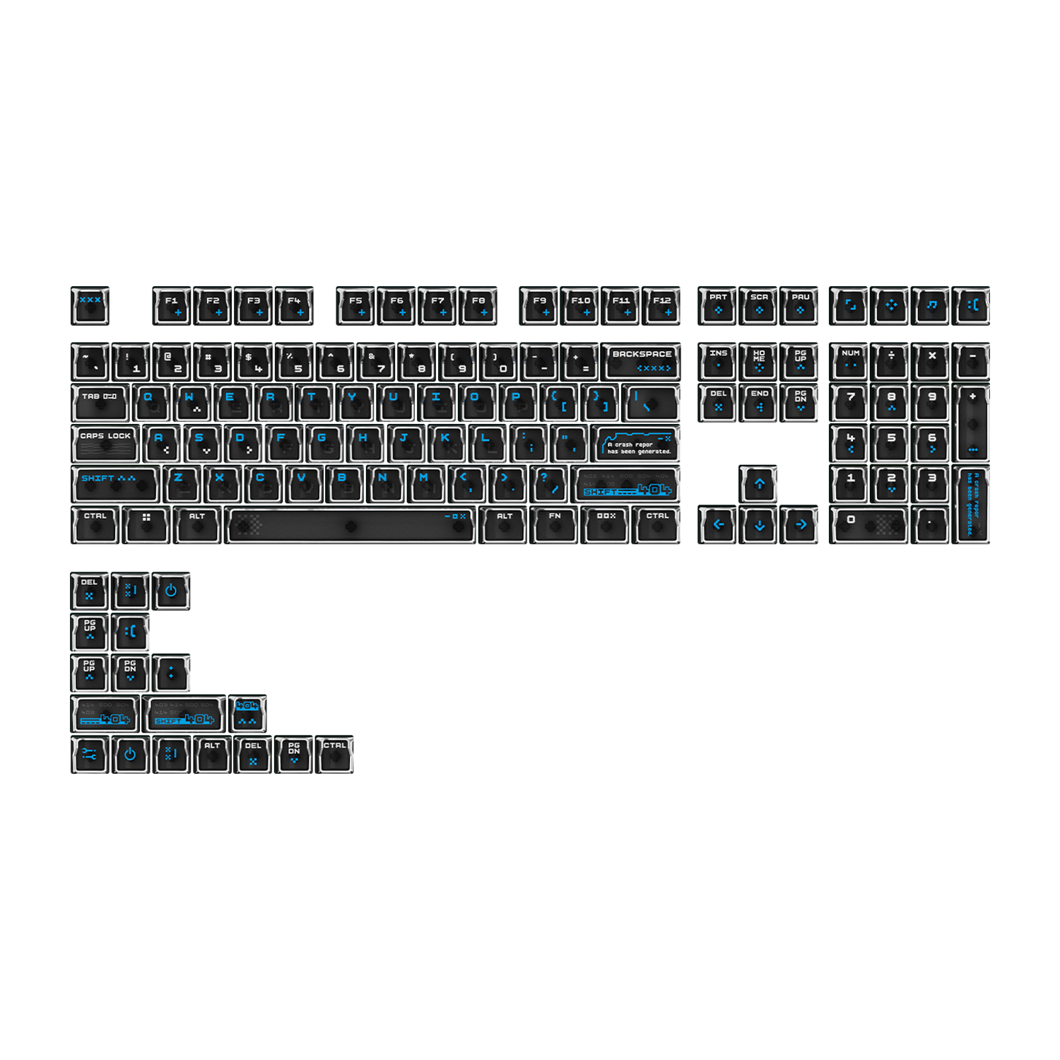 Quantum Horizon Keycap Set (126-Key)