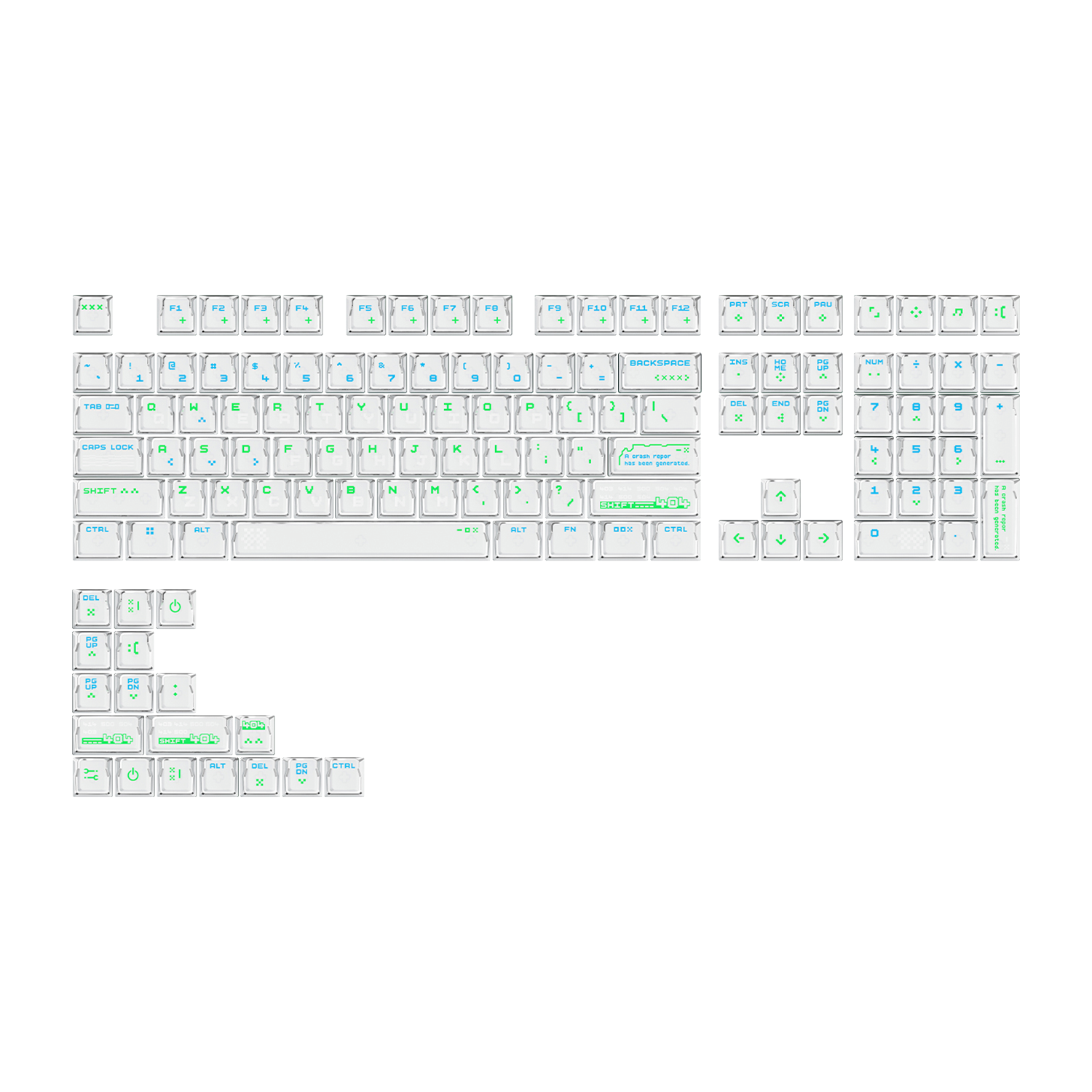Quantum Horizon Keycap Set (126-Key)