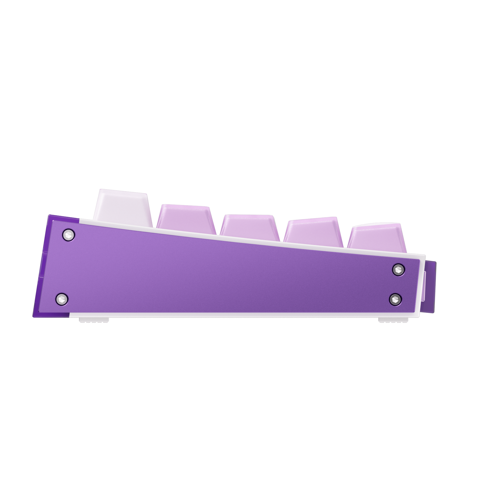 Akko Ray68 HE Magnetic Keyboard Misty Purple Right Side