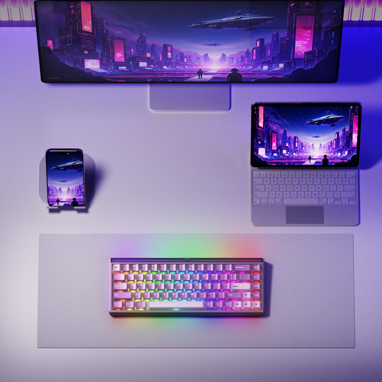 AKKO Ray68 HE Wired Magnetic Keyboard - Cybertronicsbd