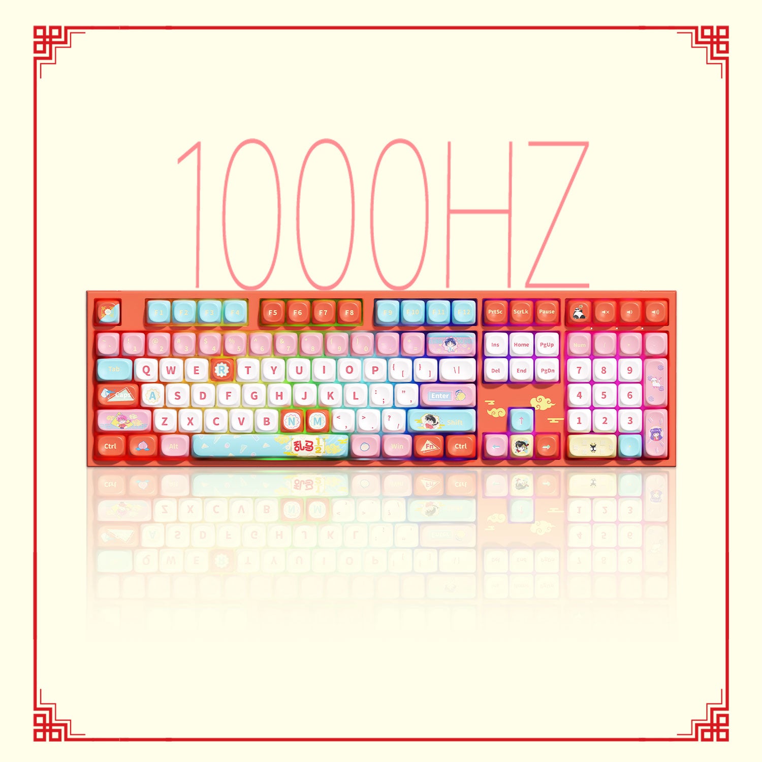Akko Ranma ½ 5108 V5 Keyboard 1000Hz Polling Rate