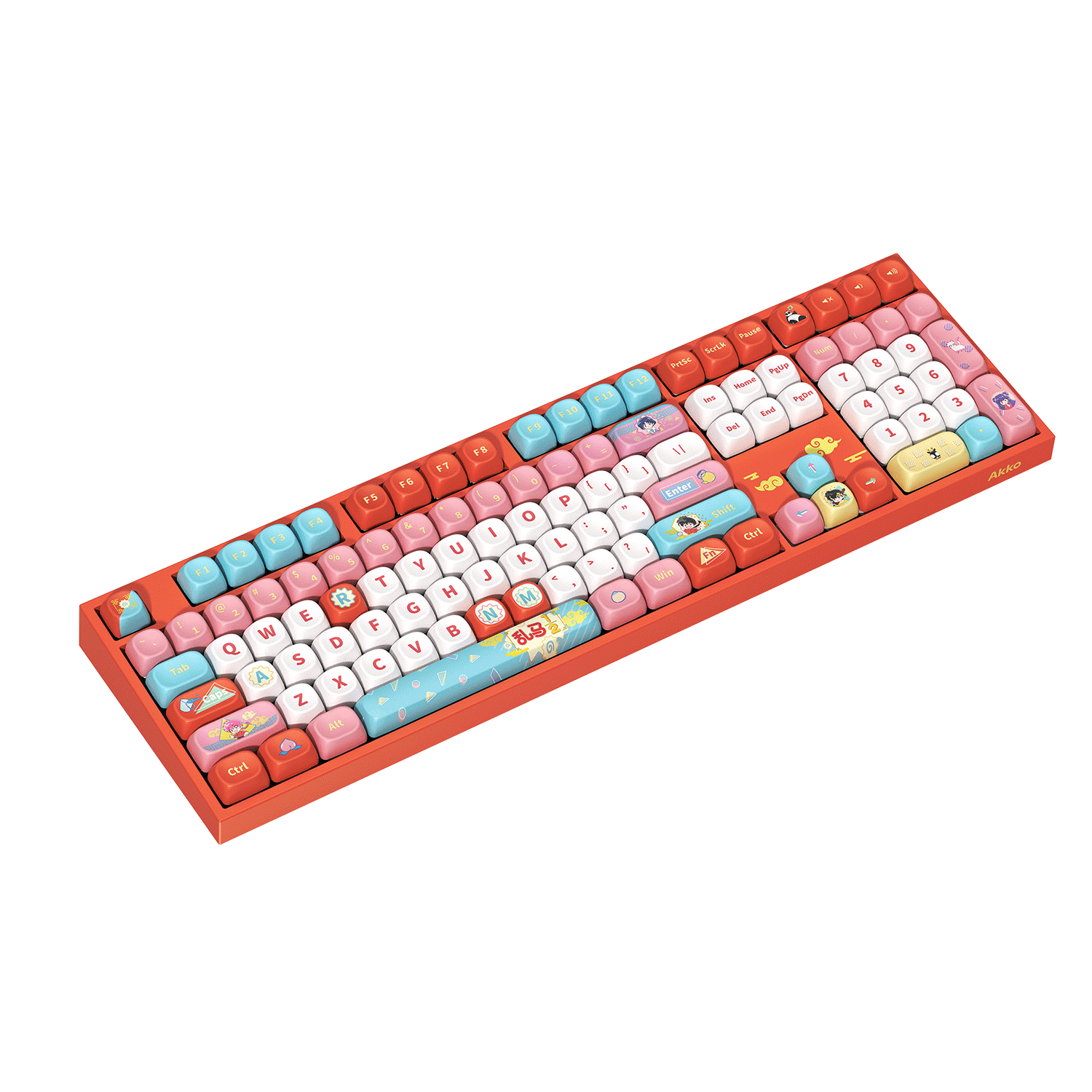 Akko Ranma ½ 5108 V5 Mechanical Keyboard Side Details