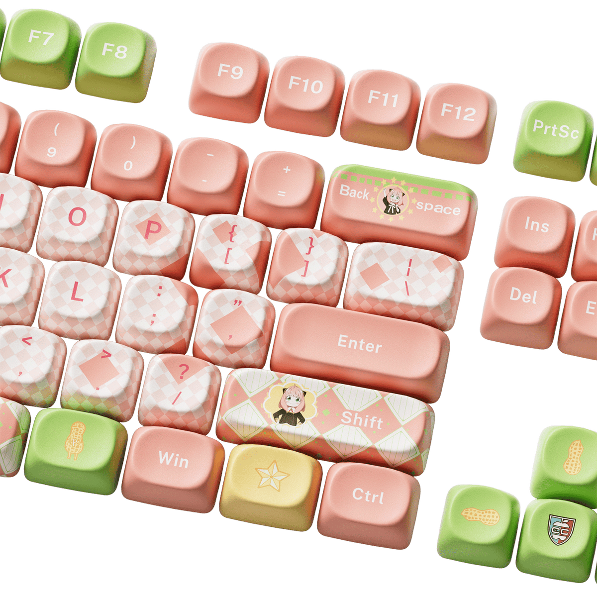 Akko Spy × Family Keycap Key Details
