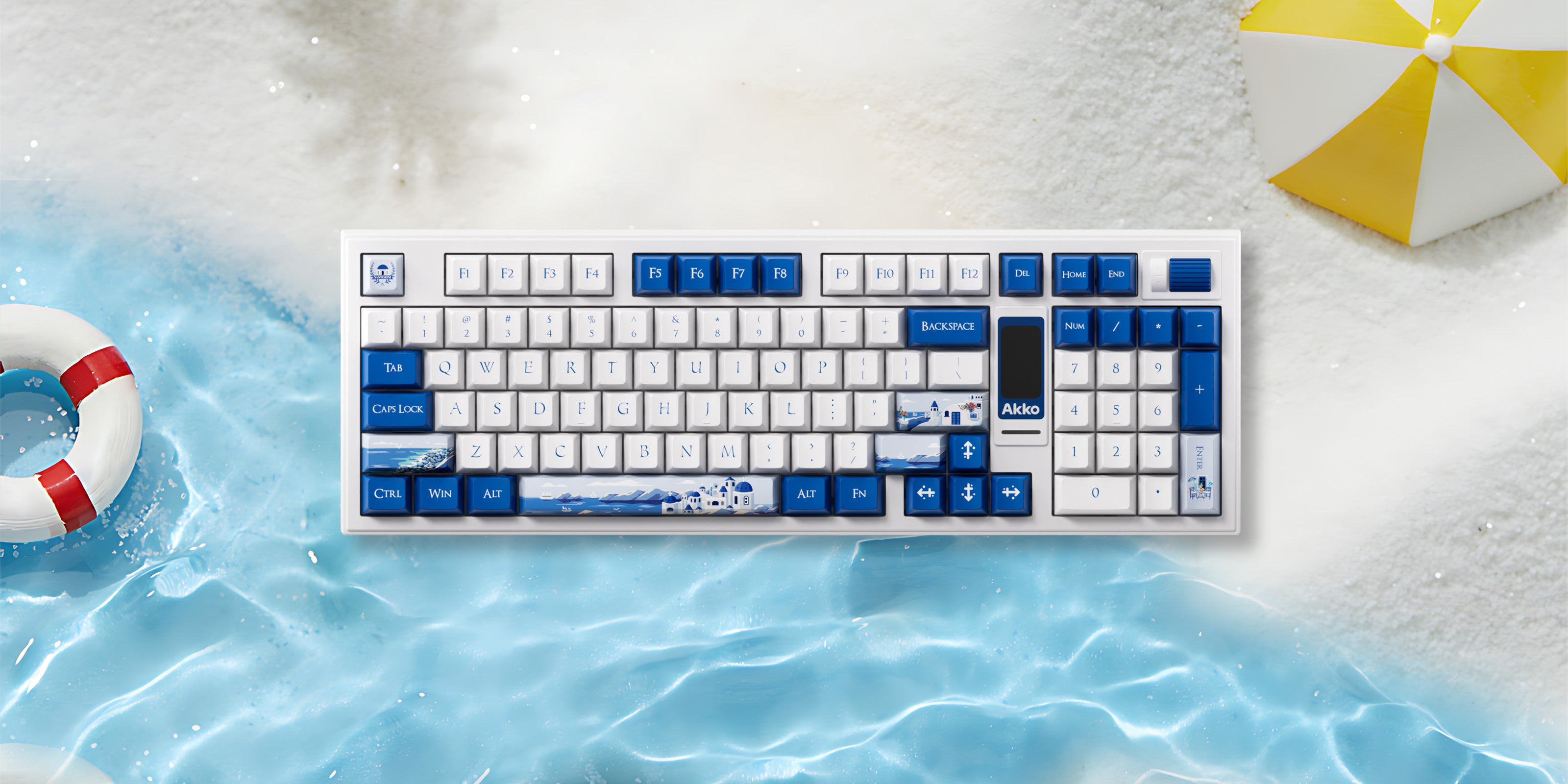 Akko Santorini 5098B Mechanical Keyboard with Screen | AKKO EU