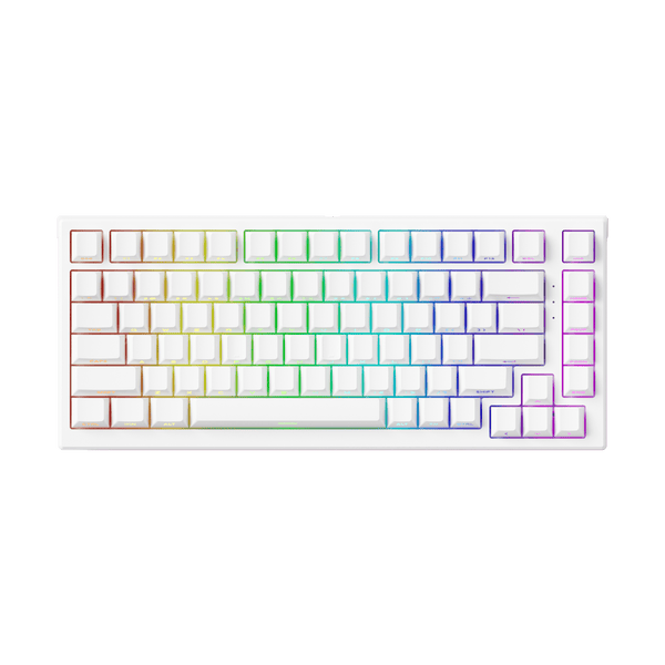 Akko TAC75 HE Shine Through White RGB