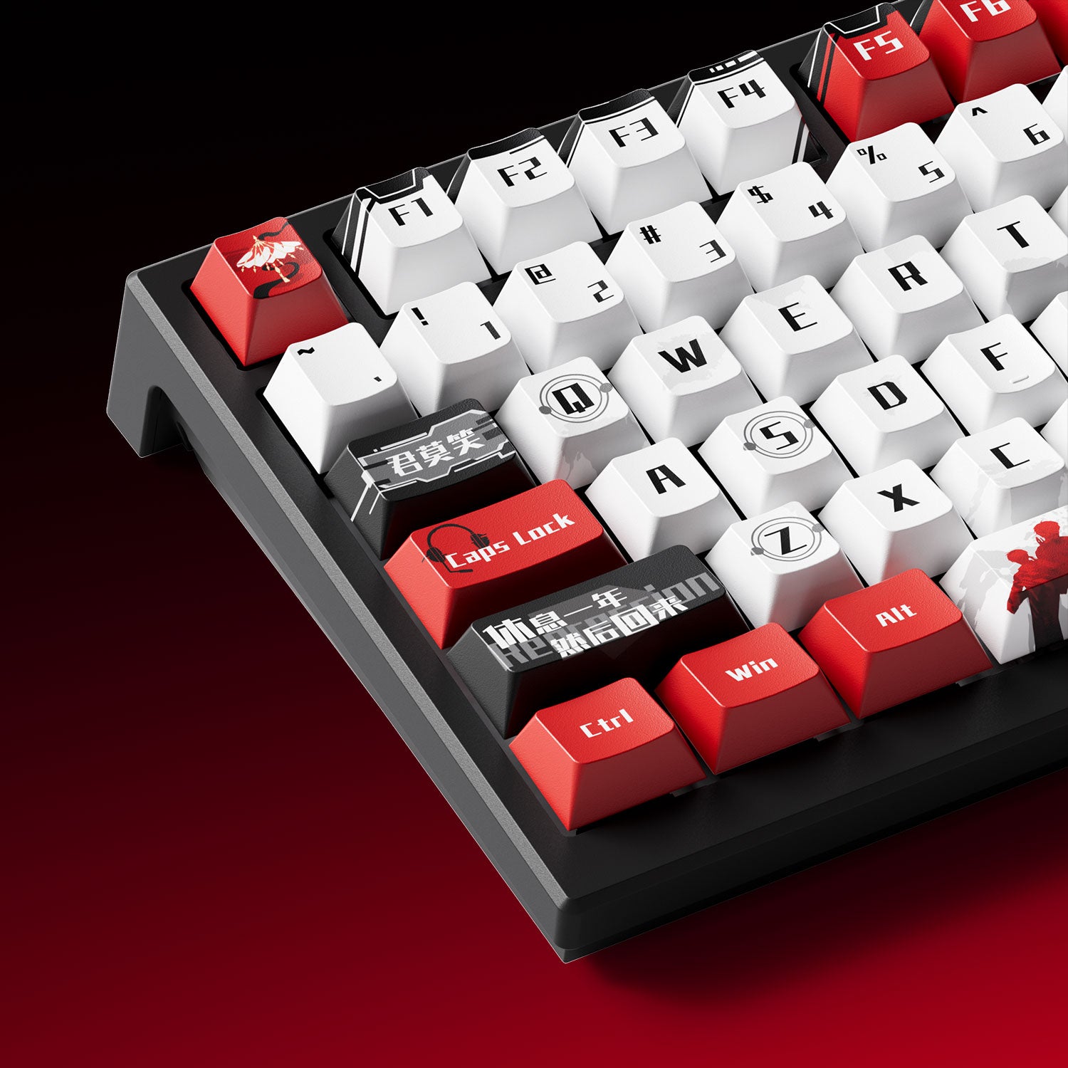 Akko TAC75 HE King's Avatar YeXiu Magnetic Keyboard PBT Keycaps