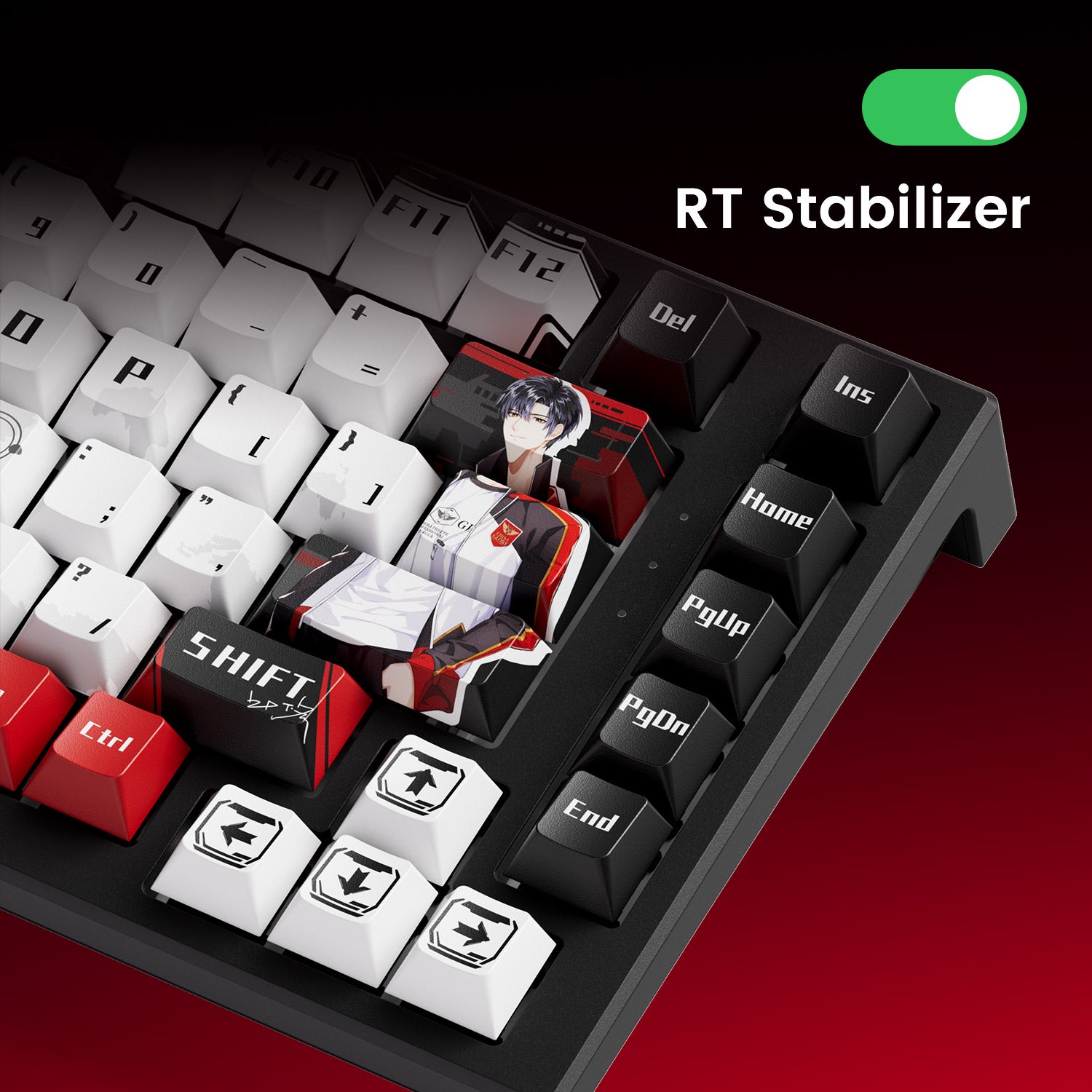 Akko TAC75 HE King's Avatar YeXiu Magnetic Keyboard RT Stabilizer
