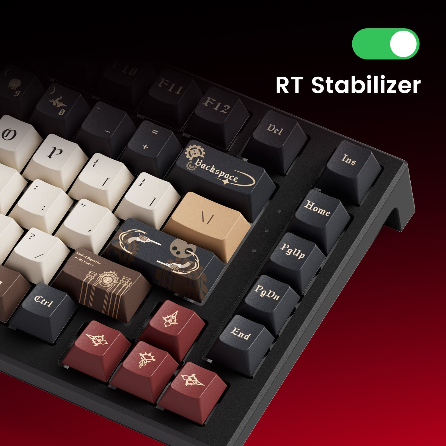 Akko TAC75 HE Lord of Mysteries Magnetic Keyboard RT Stabilizer