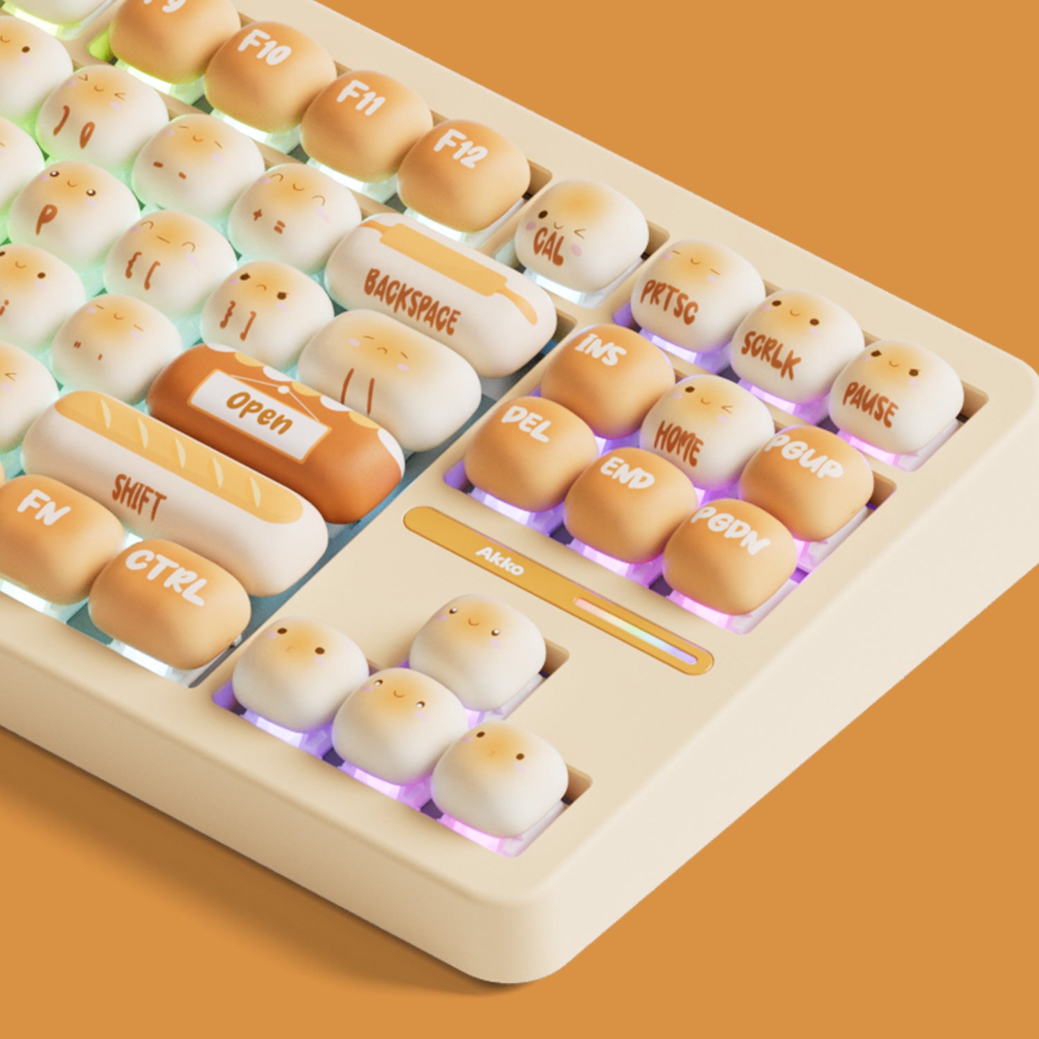 Akko TAC87 Bun Wonderland Mechanical Keyboard Keycaps