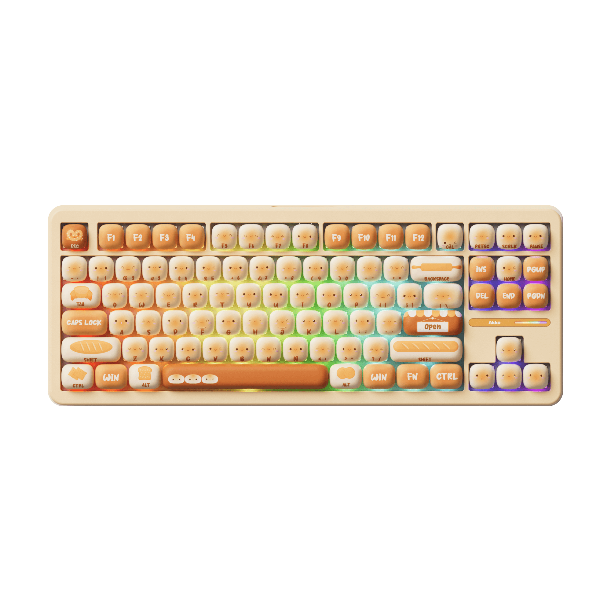 Akko TAC87 Bun Wonderland Mechanical Keyboard RGB