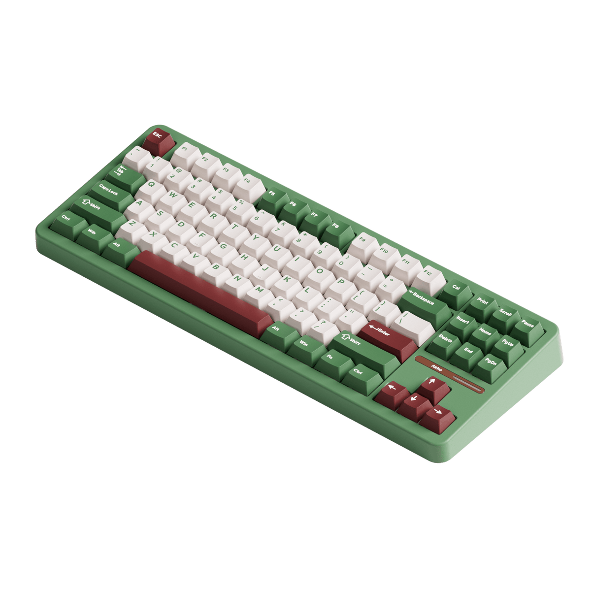 Akko Matcha Red Bean TAC87 Mechanical Keyboard | AKKO EU