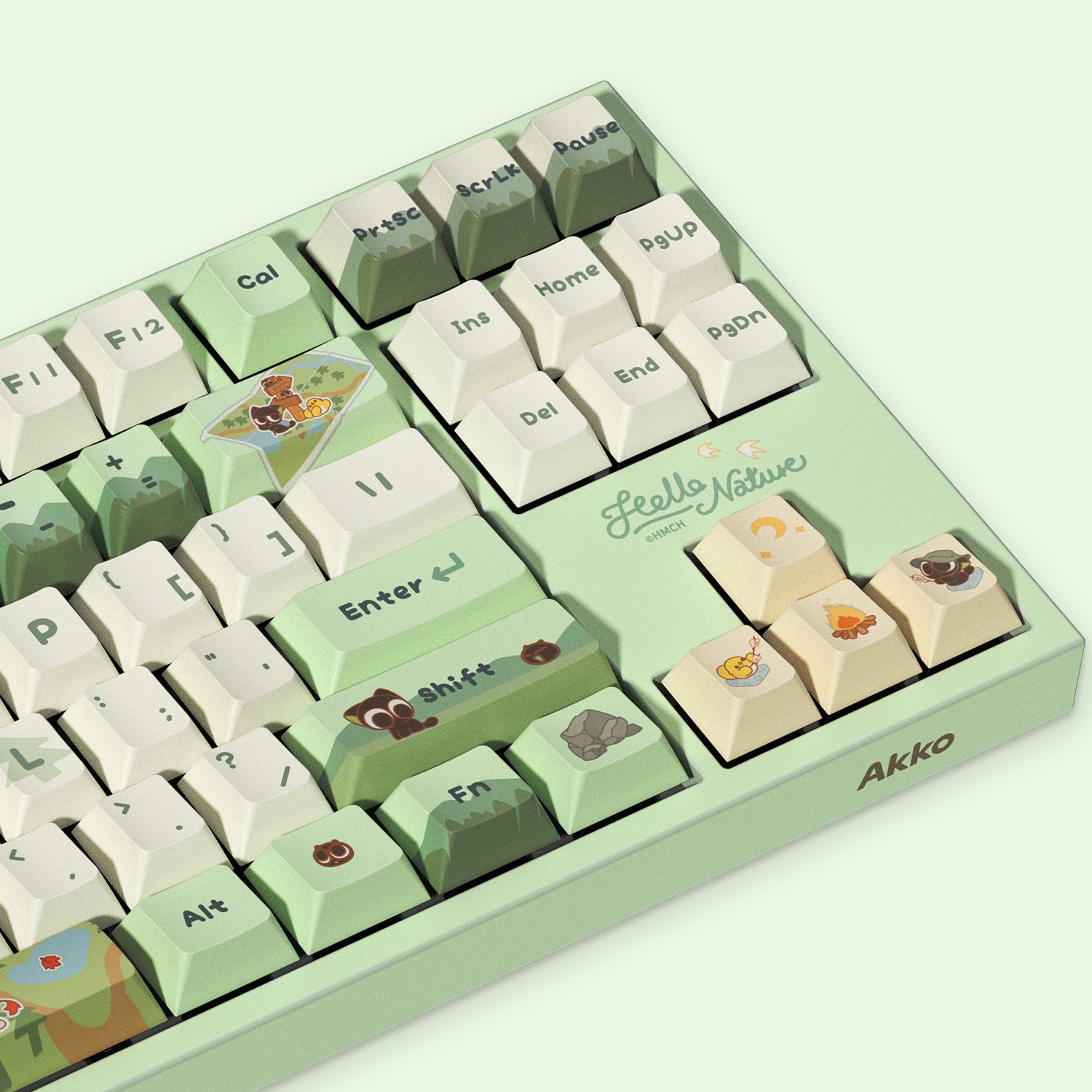 Akko The Legend of Hei 5087 V5 Keyboard Right Details