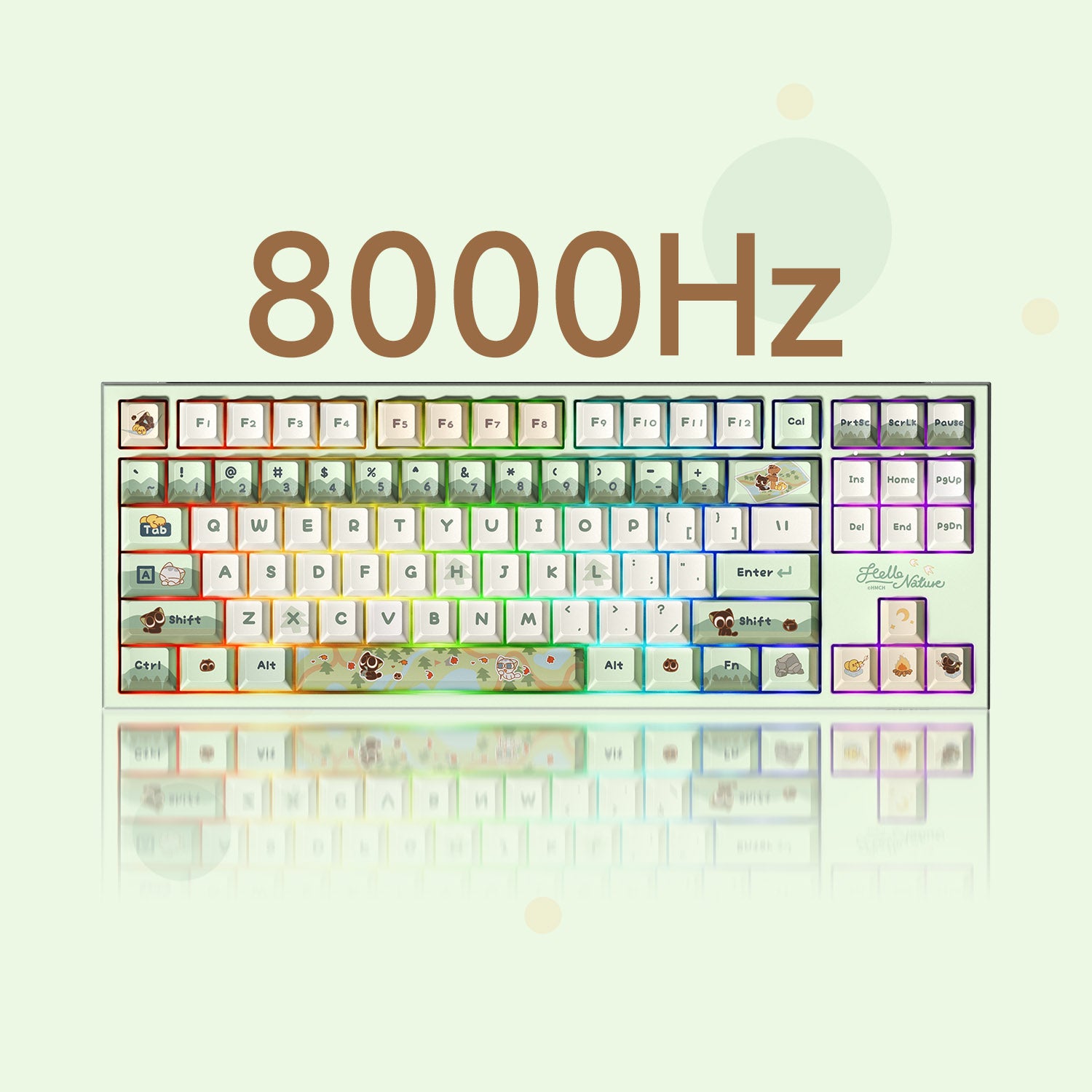 Akko The Legend of Hei 5087 V5 Keyboard 8000Hz Polling Rate