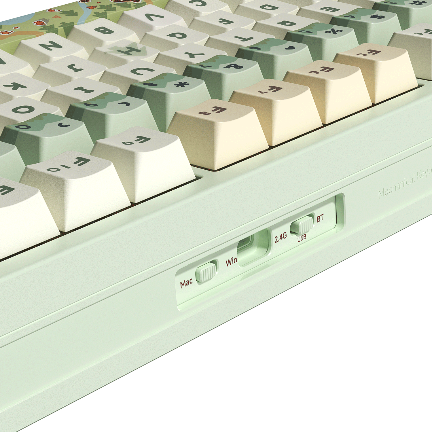 Akko The Legend of Hei 5087 V5 Keyboard Side Intergraded Control